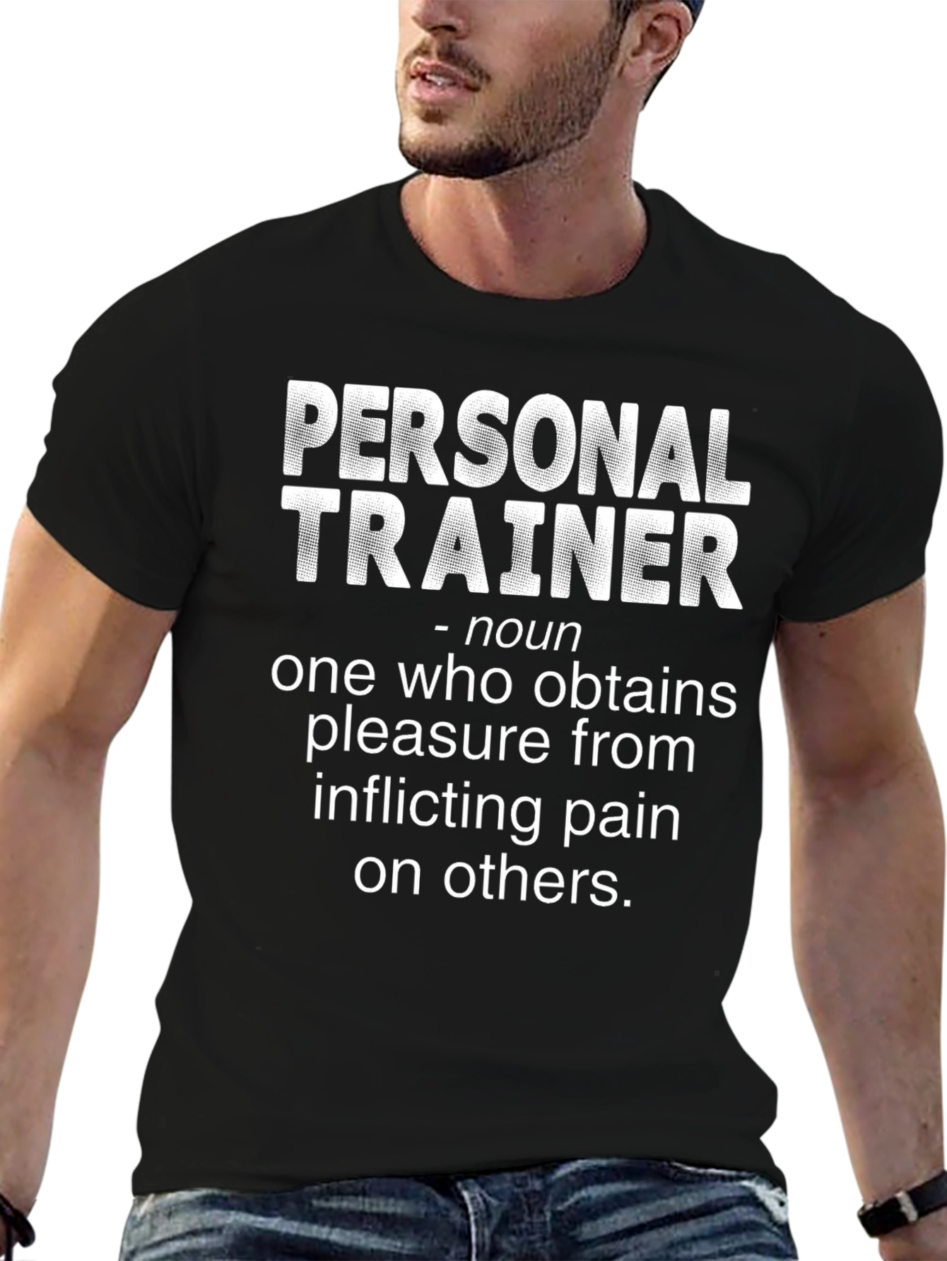 Personal Trainer Definition T-Shirt Funny Workout Gift