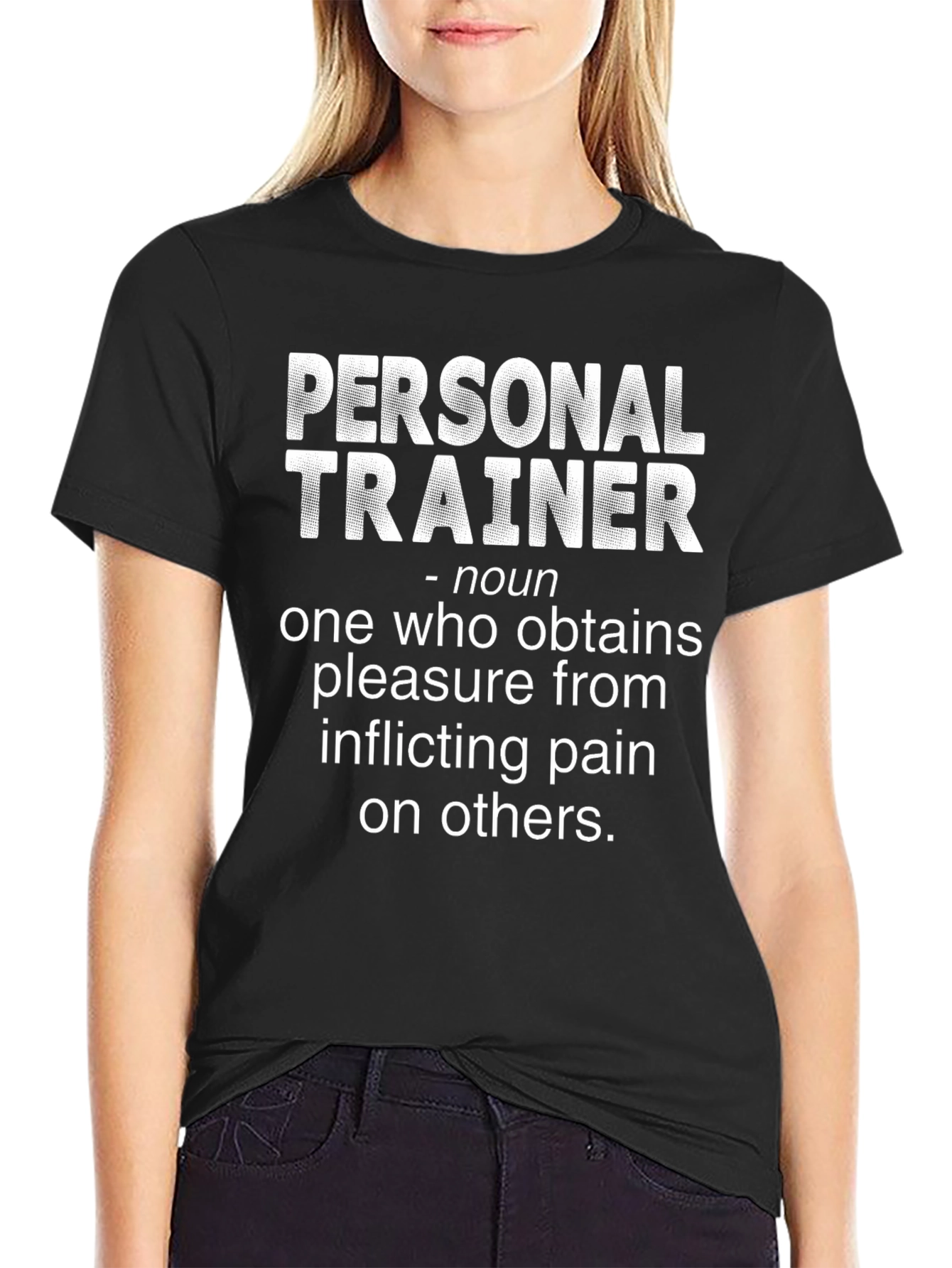 Personal Trainer Definition T-Shirt Funny Workout Gift