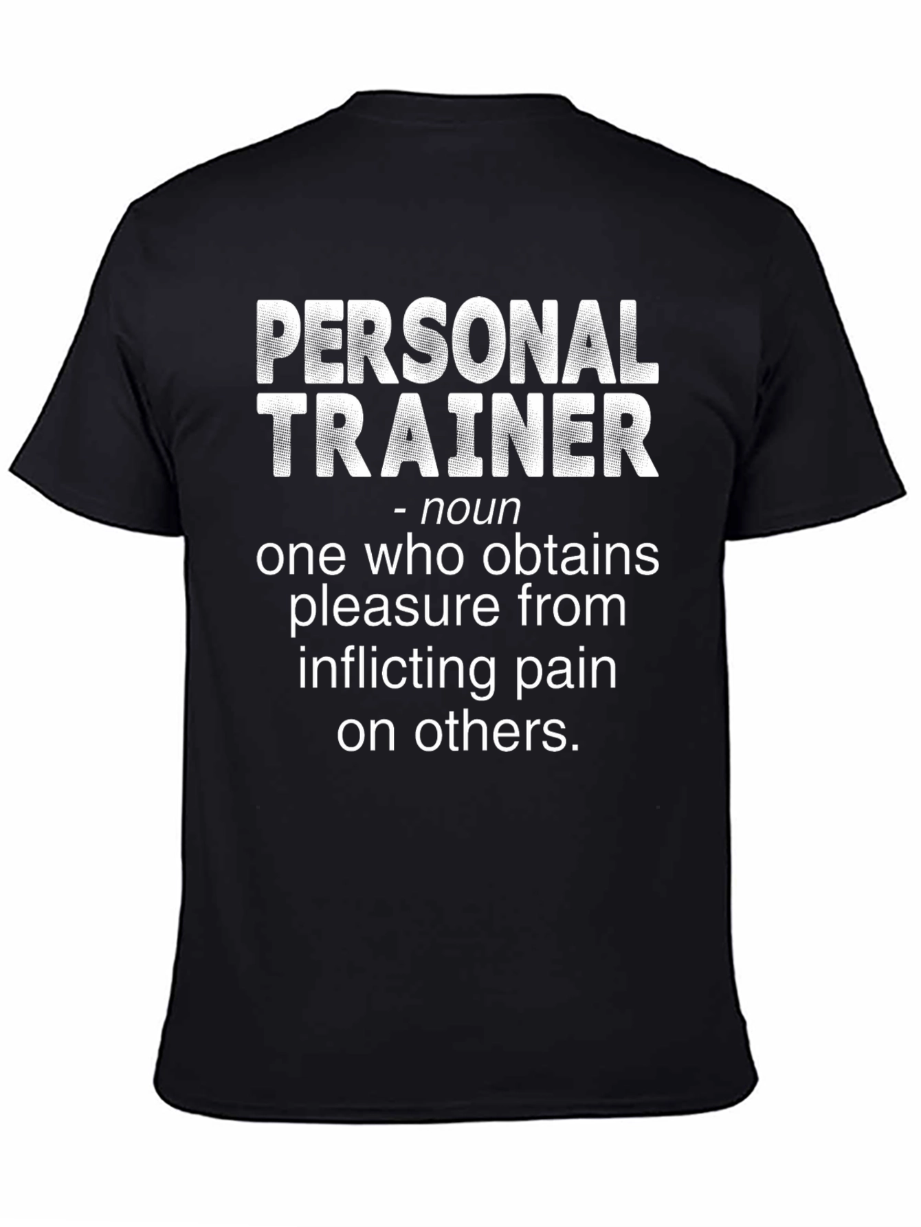 Personal Trainer Definition T-Shirt Funny Workout Gift
