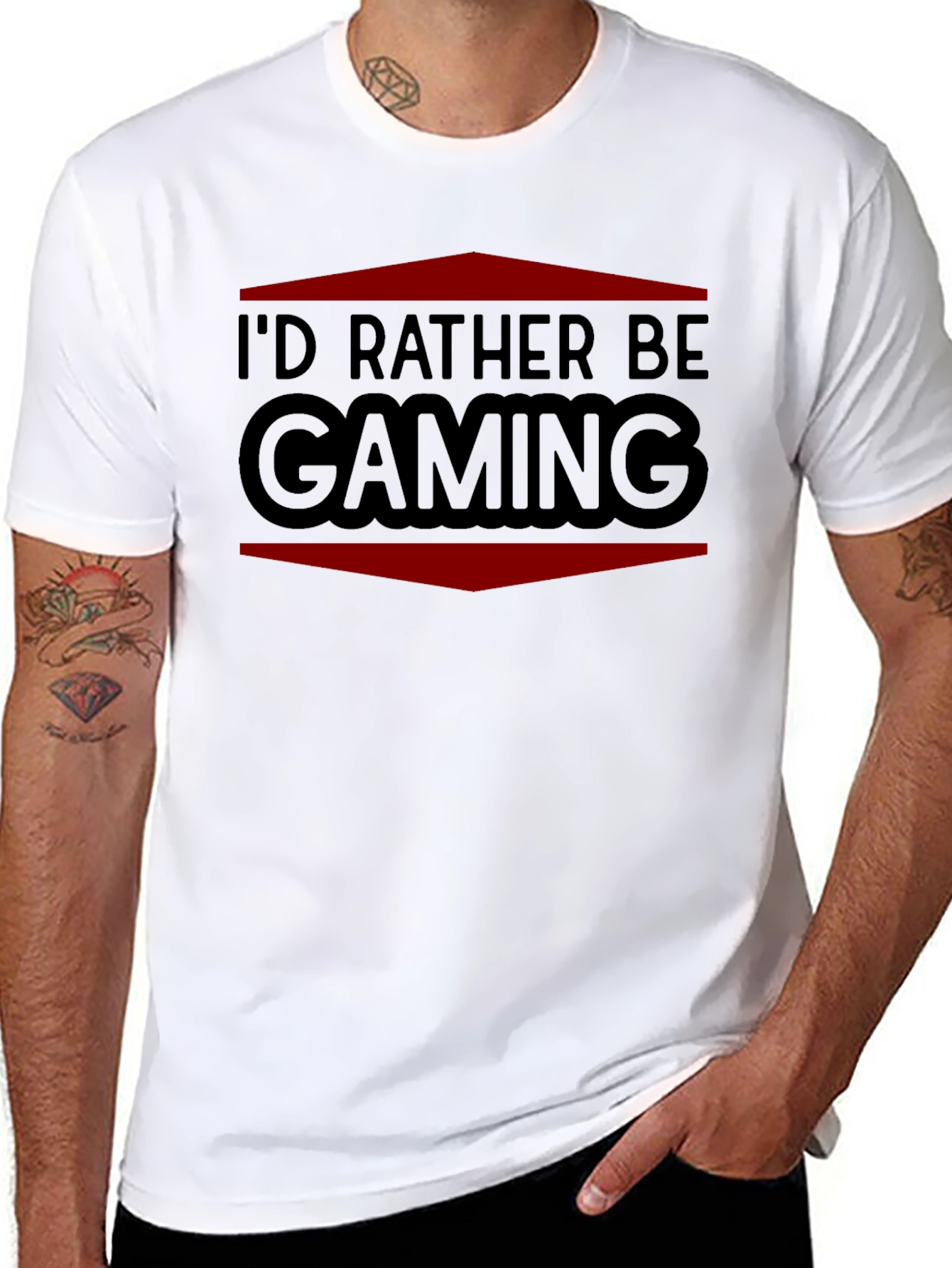 Id Rather Be Gaming T-Shirt