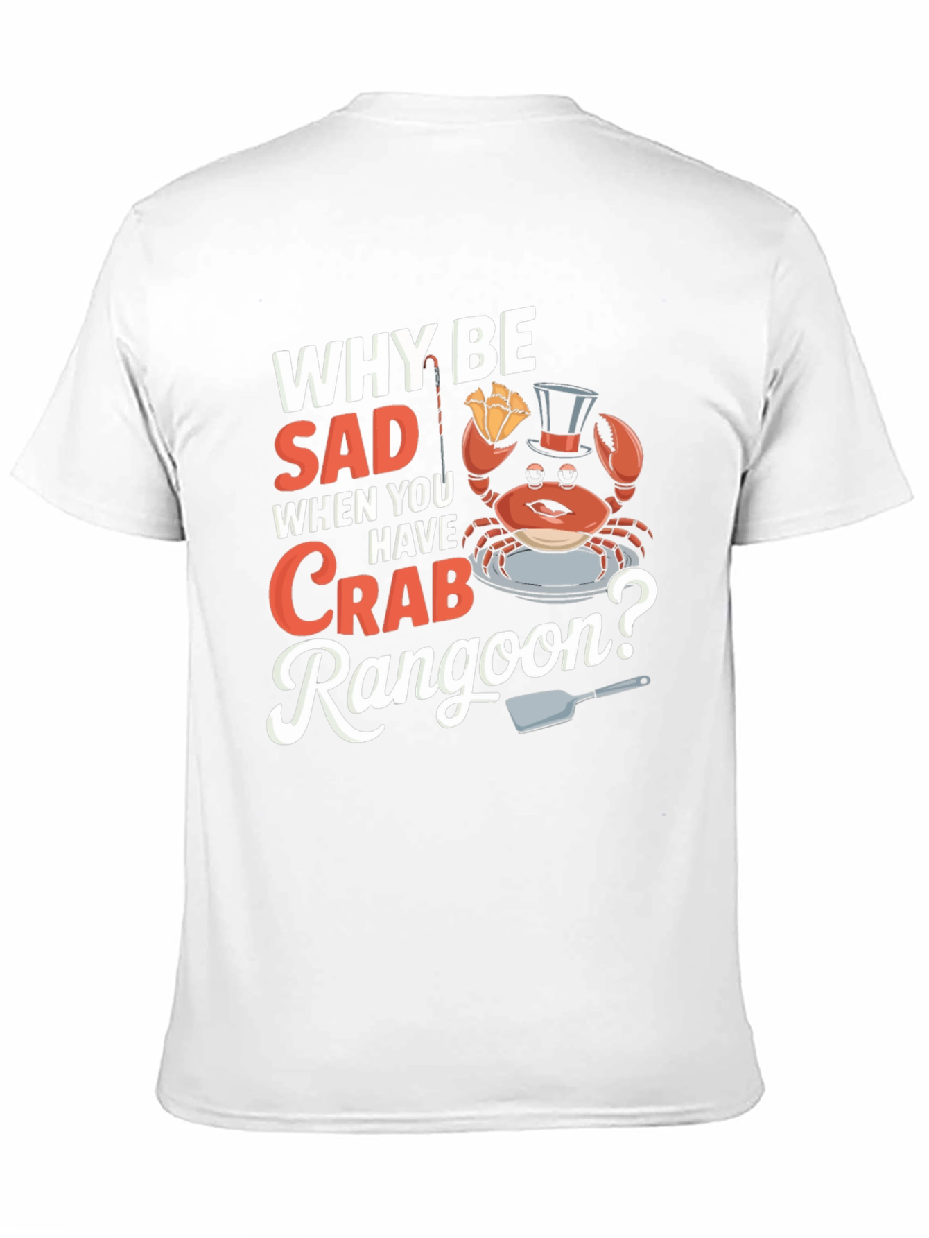Funny Crab Rangoon T-Shirt - Foodie Tee