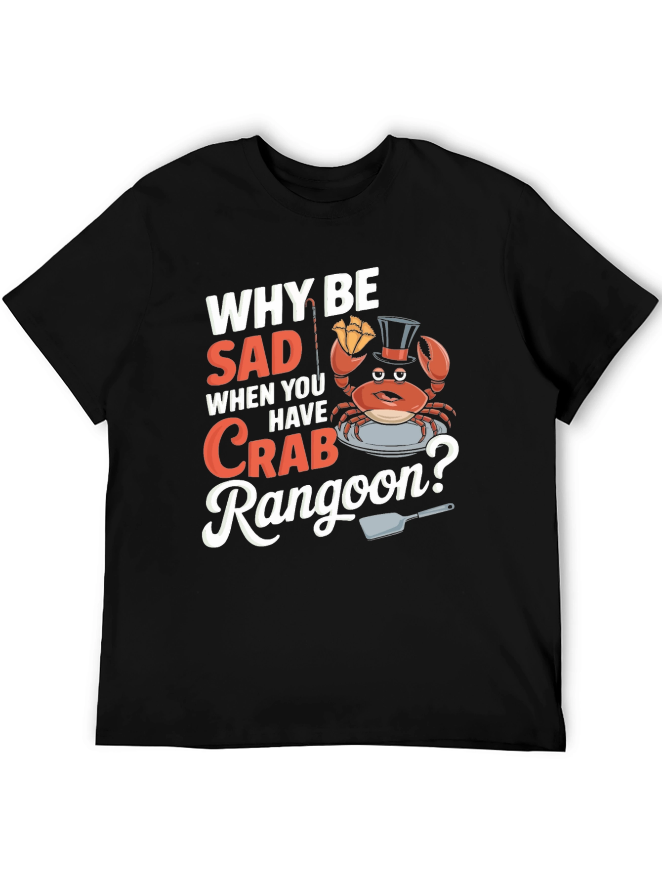 Funny Crab Rangoon T-Shirt - Foodie Tee
