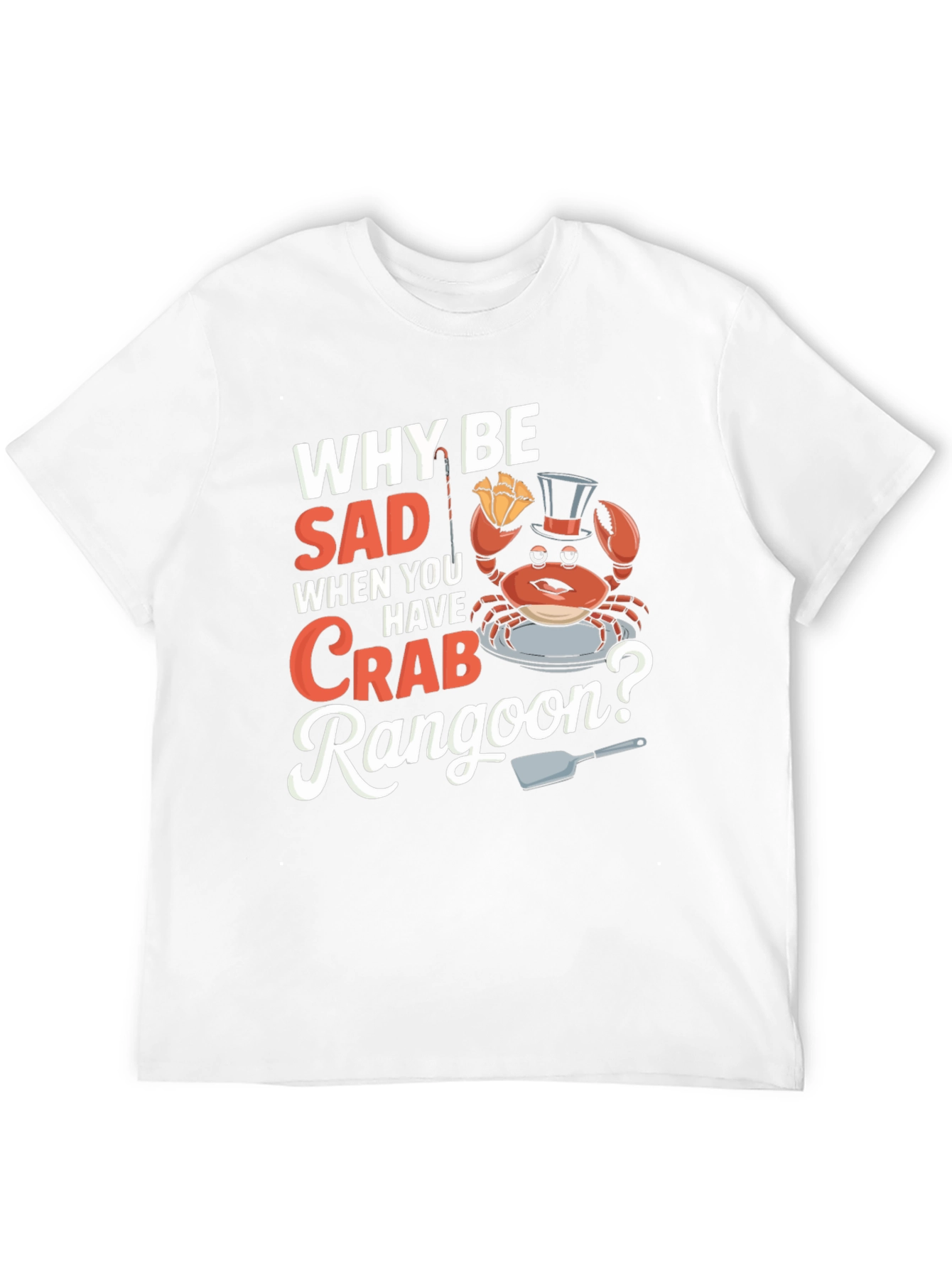 Funny Crab Rangoon T-Shirt - Foodie Tee