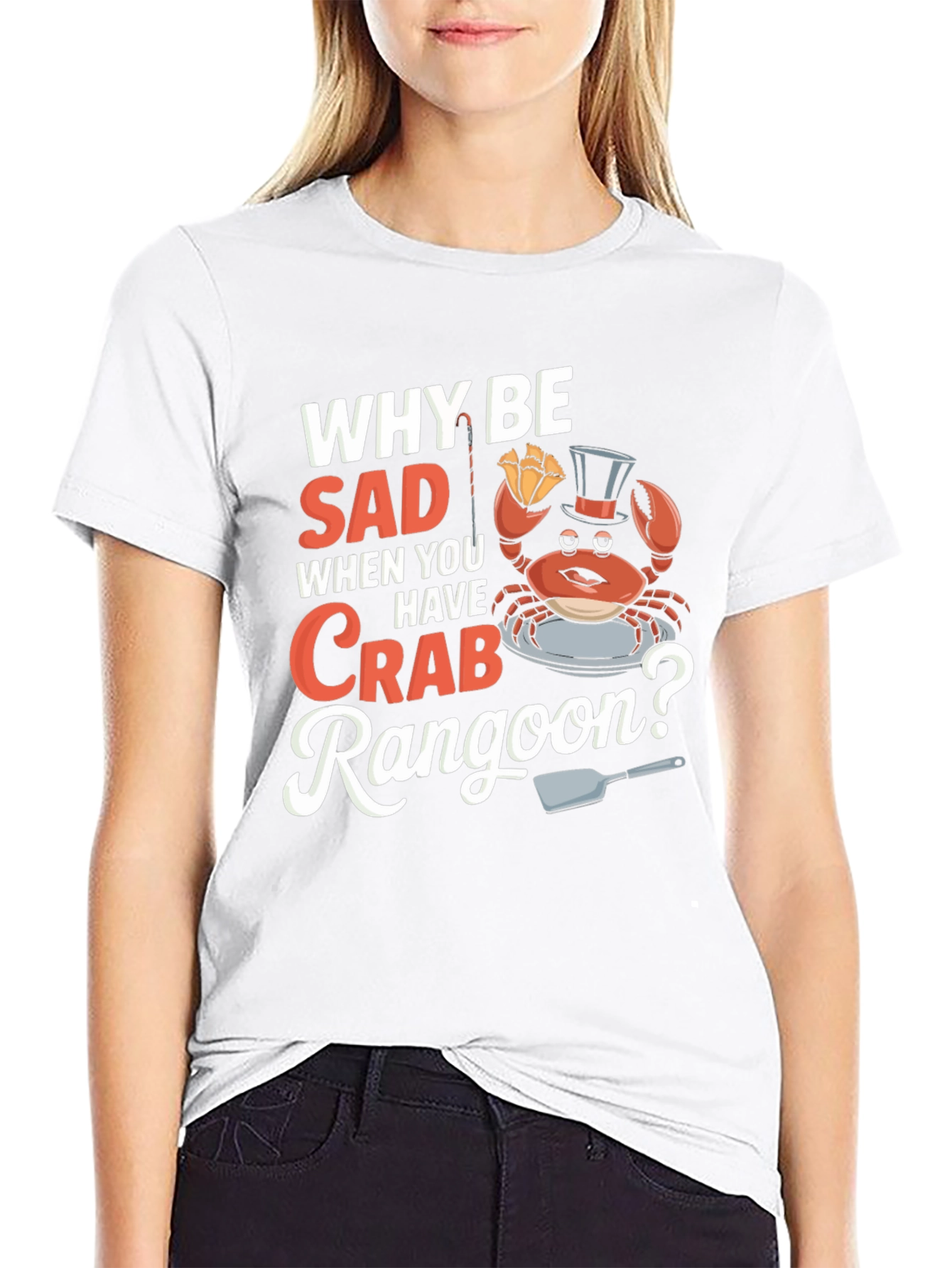 Funny Crab Rangoon T-Shirt - Foodie Tee