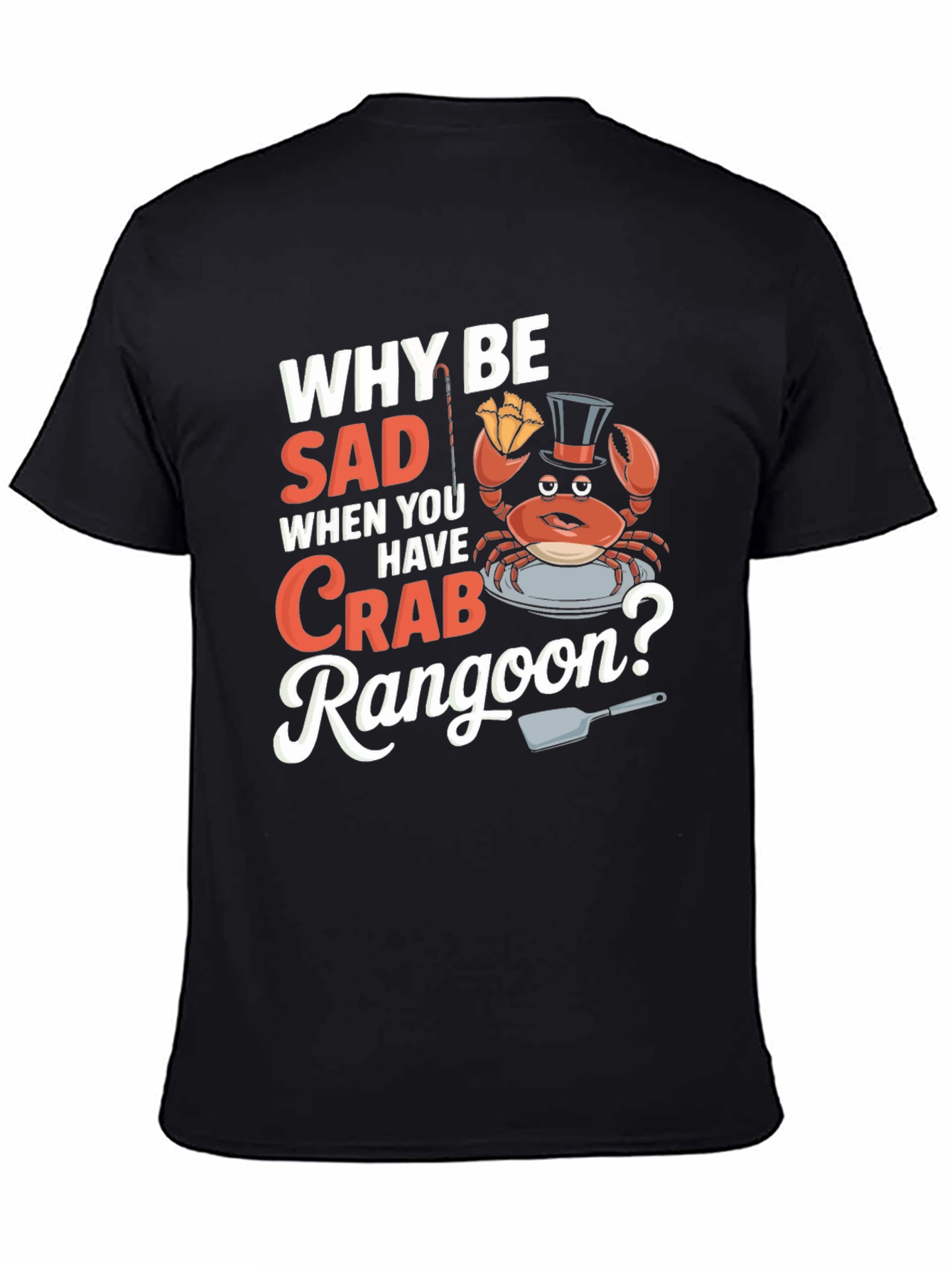 Funny Crab Rangoon T-Shirt - Foodie Tee
