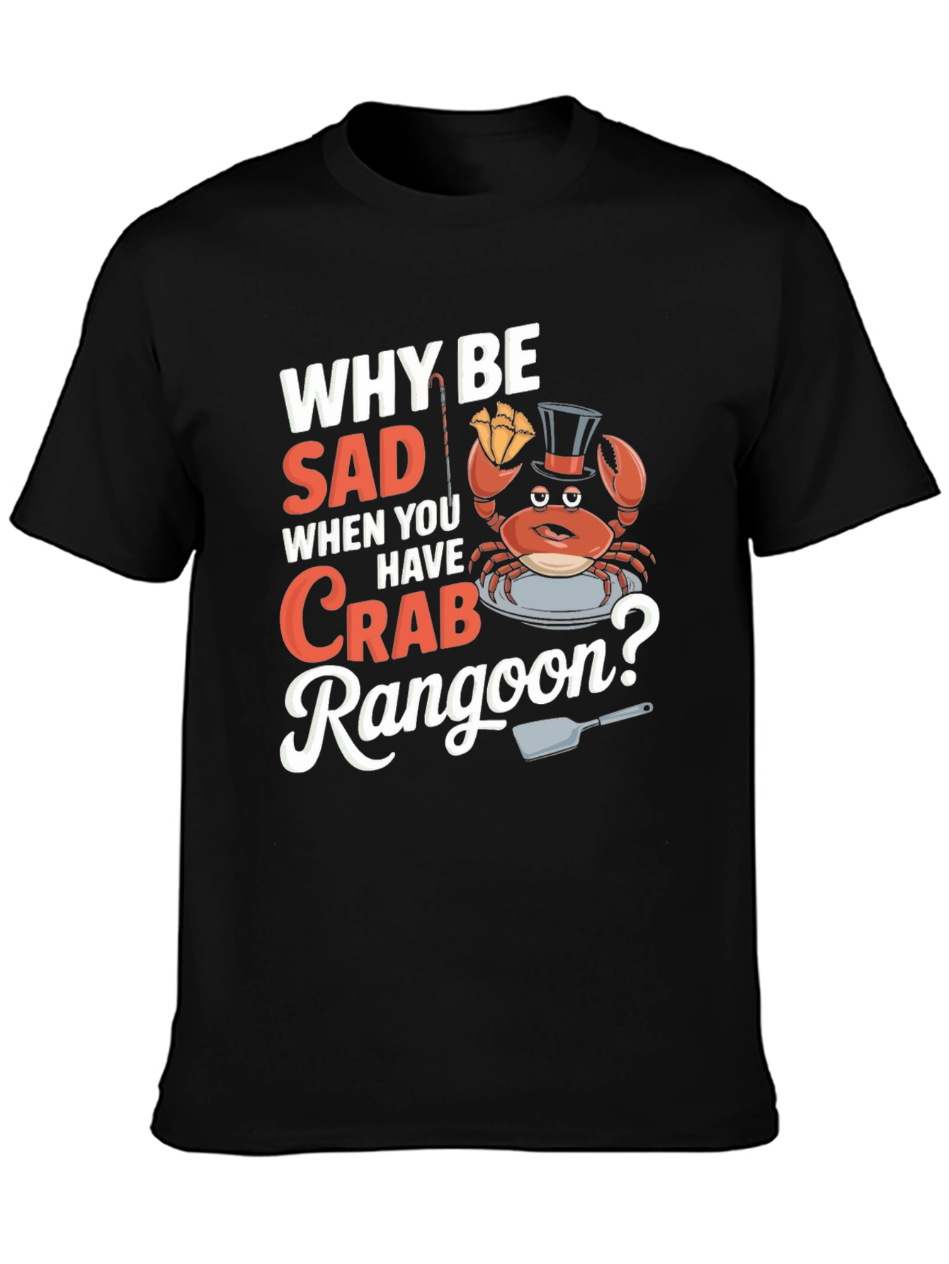 Funny Crab Rangoon T-Shirt - Foodie Tee
