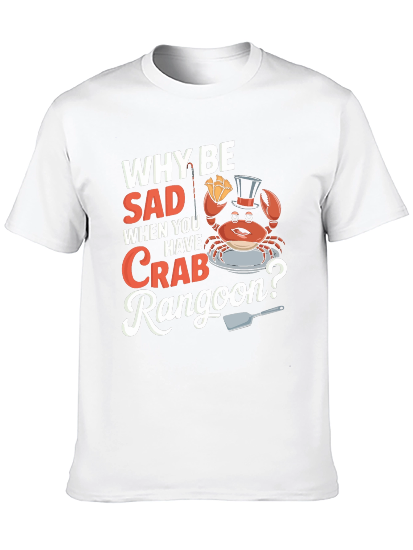 Funny Crab Rangoon T-Shirt - Foodie Tee