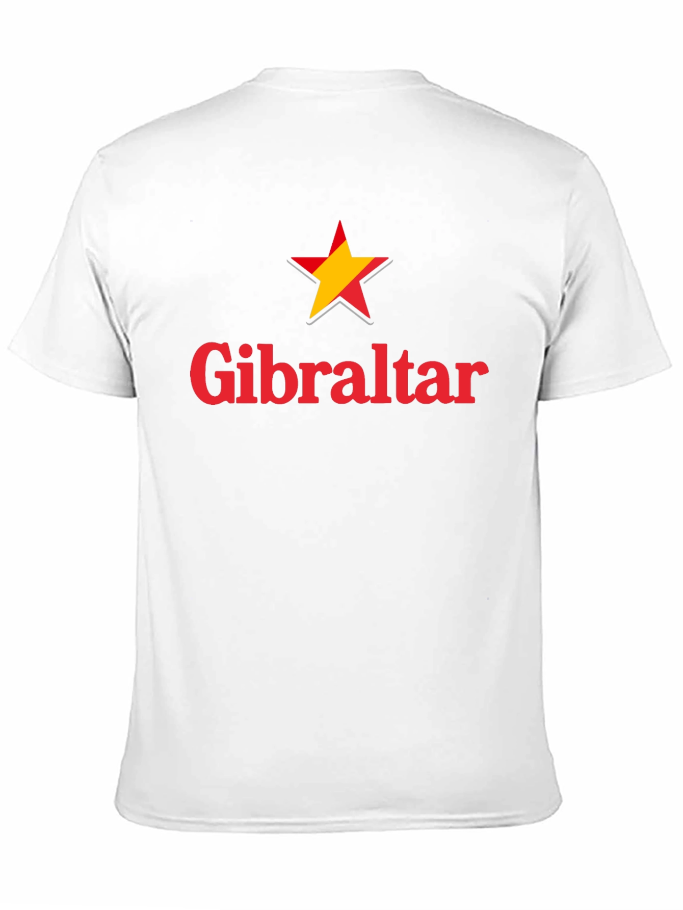 Gibraltar Star Graphic Black T-Shirt