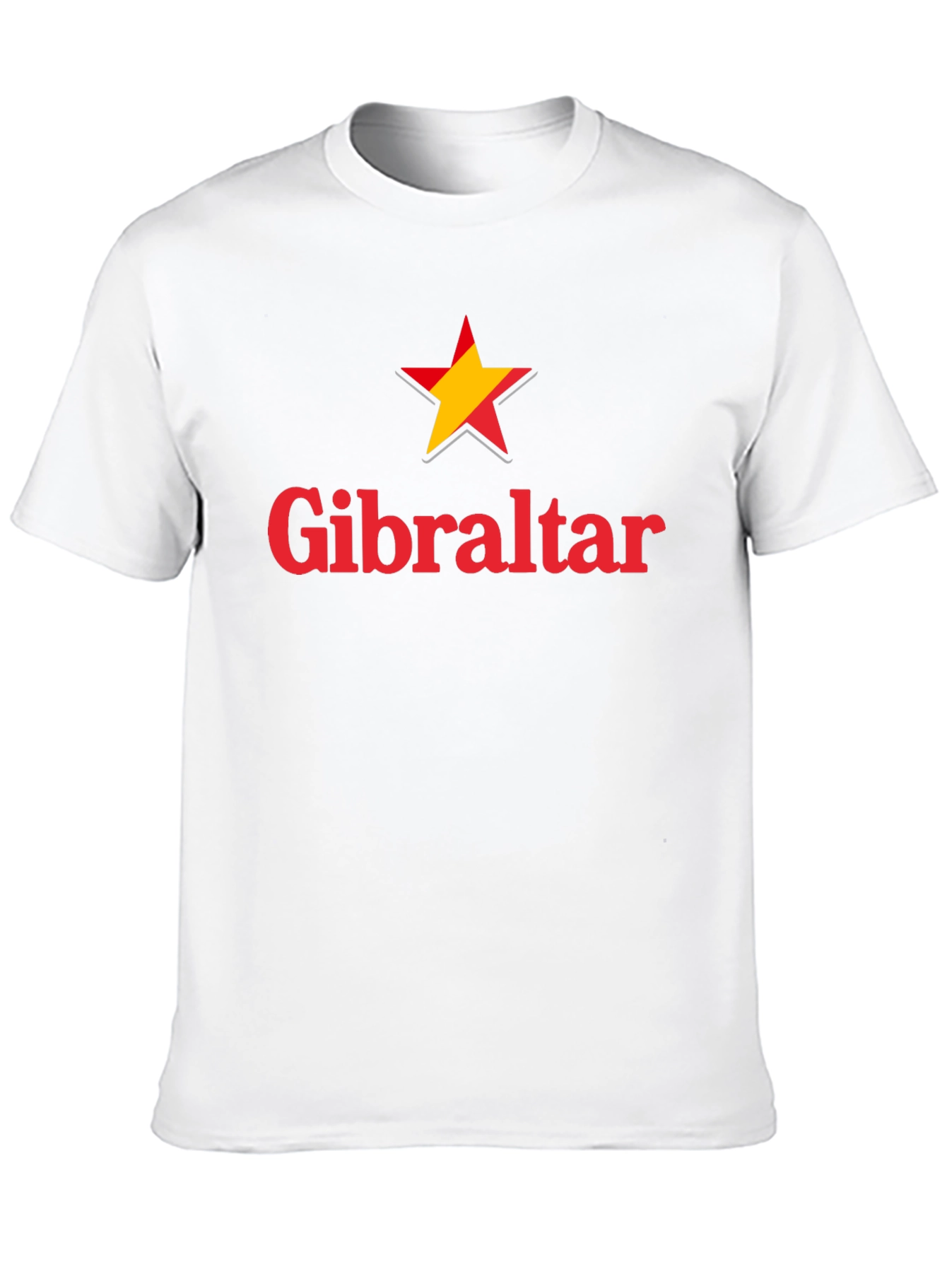 Gibraltar Star Graphic Black T-Shirt