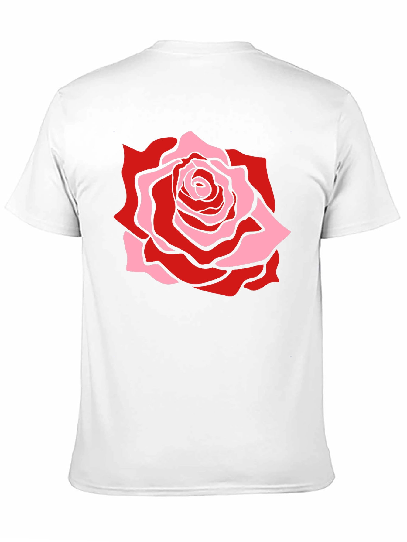 Rose Graphic Tee - Mens Black T-Shirt