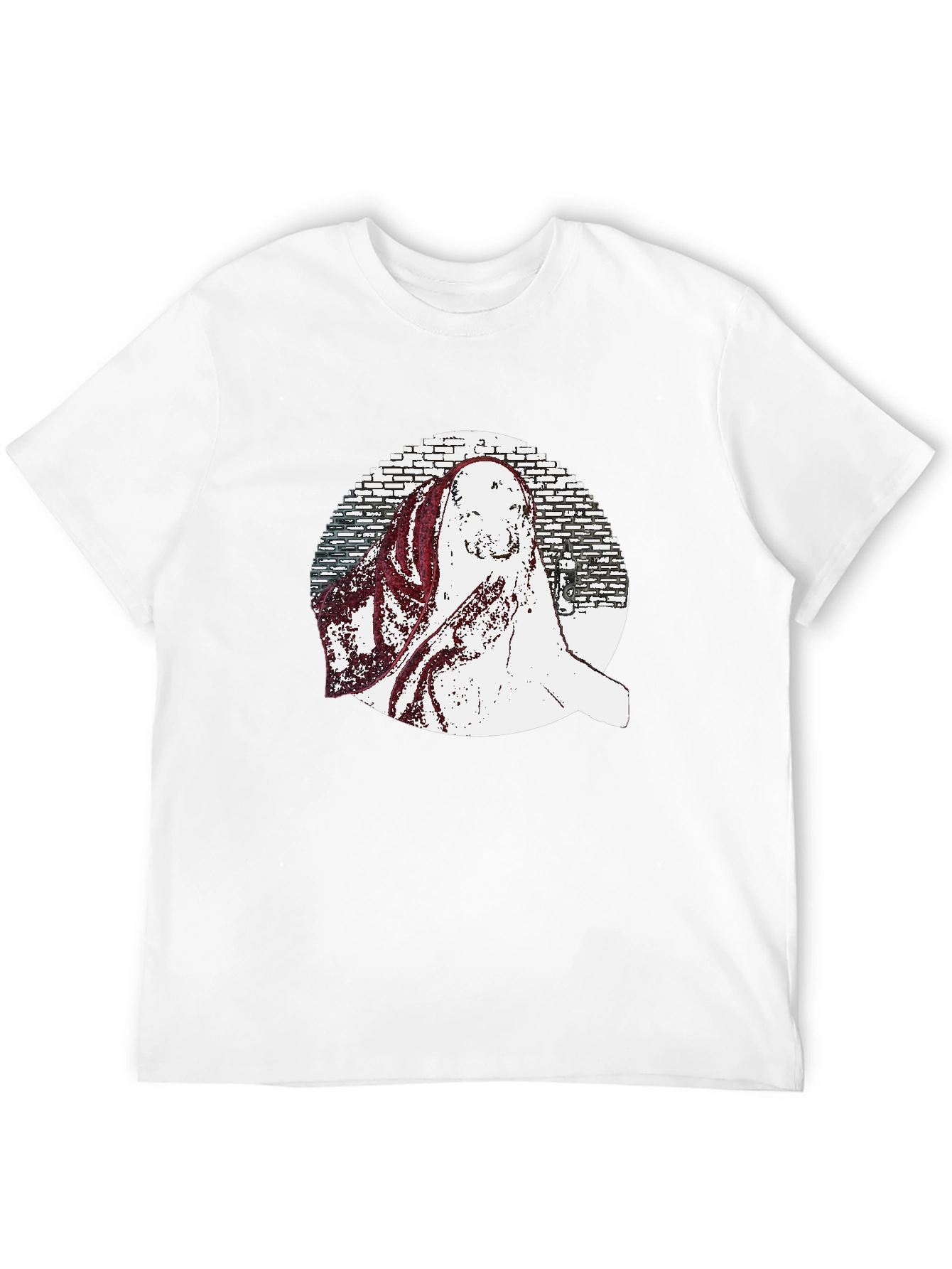 Black Graphic Print T-Shirt