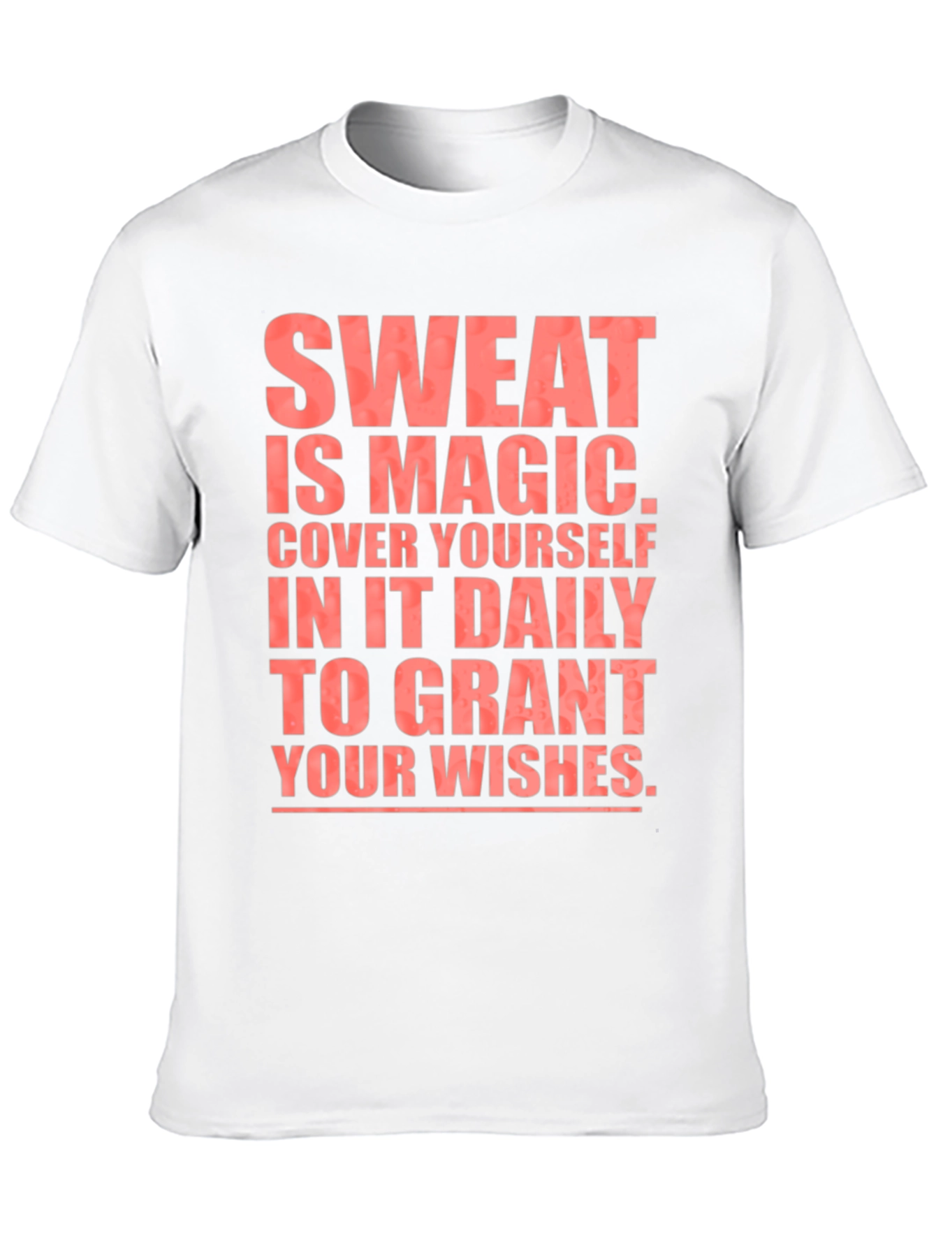 Sweat is Magic T-Shirt - Black Cotton Tee