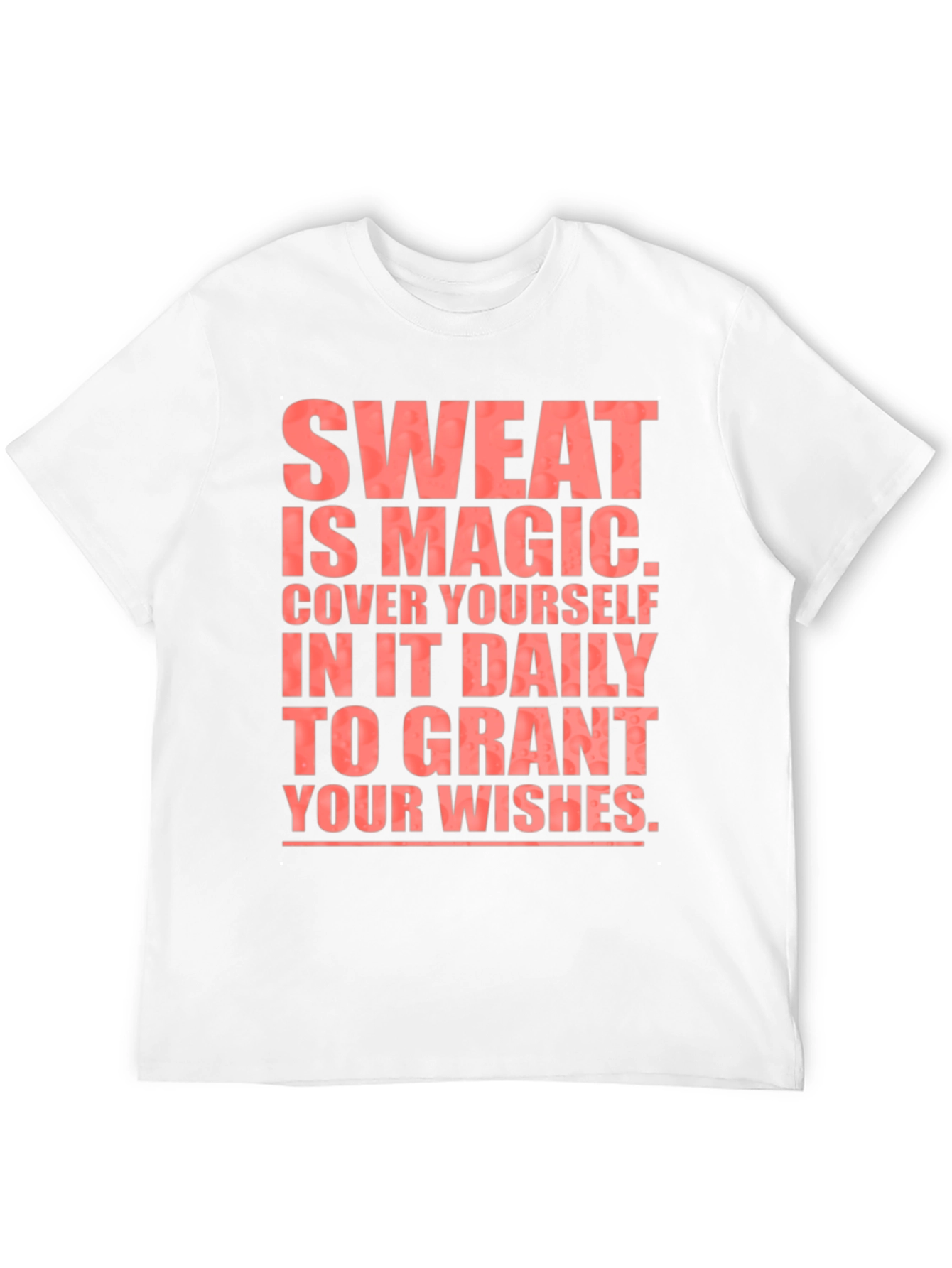 Sweat is Magic T-Shirt - Black Cotton Tee