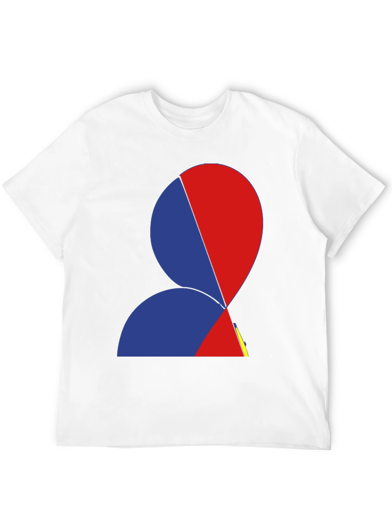 Abstract Face Graphic Tee - Modern Art T-Shirt