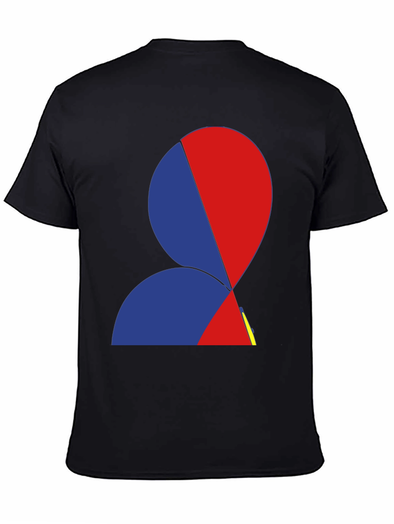 Abstract Face Graphic Tee - Modern Art T-Shirt