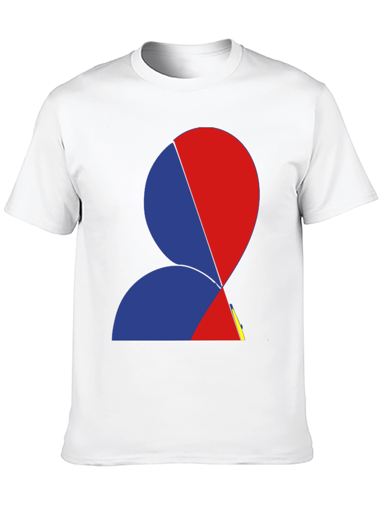 Abstract Face Graphic Tee - Modern Art T-Shirt