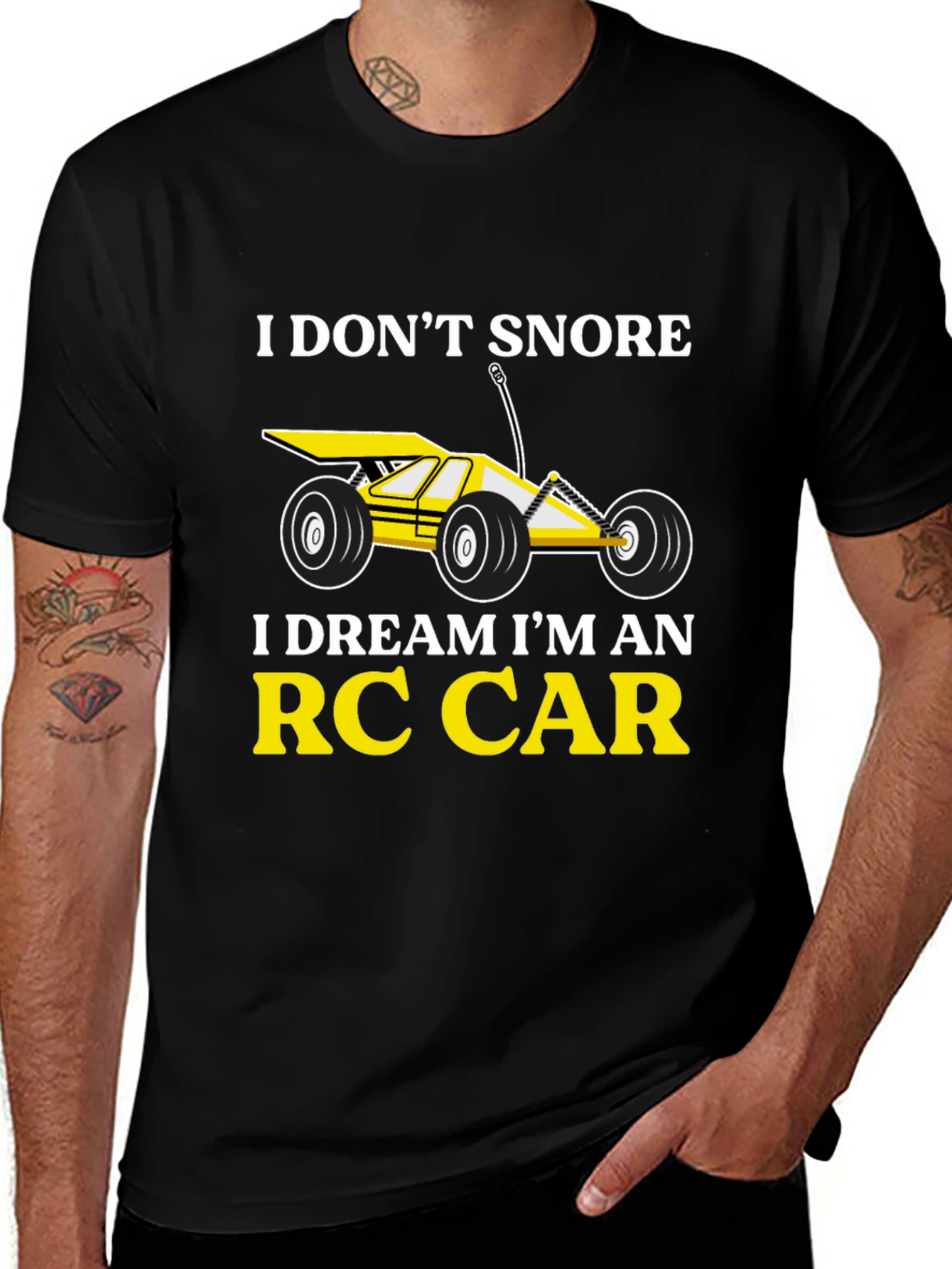 I Dont Snore RC Car T-Shirt