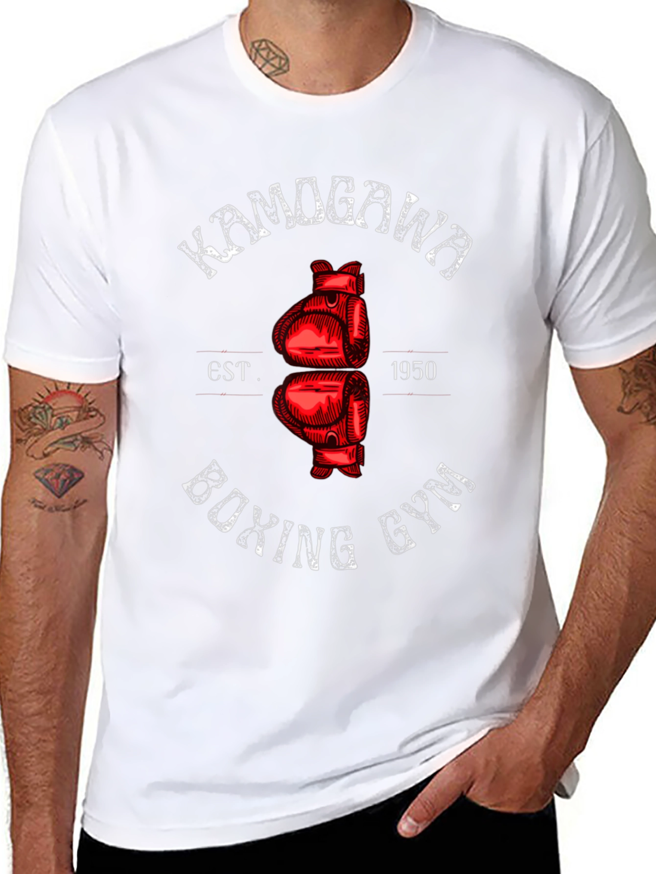 Kamogawa Boxing Gym Graphic T-Shirt