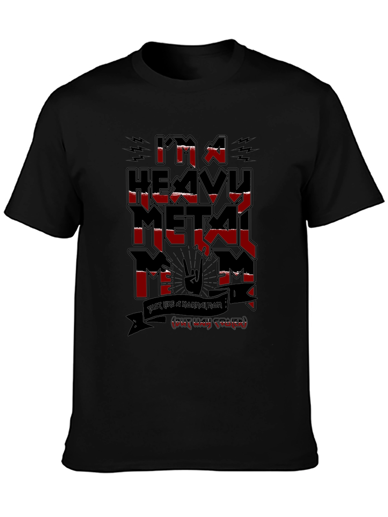 Heavy Metal Technician Black T-Shirt