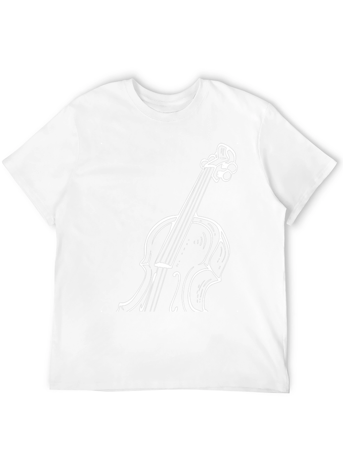 Violin Graphic Tee - Musicians Black T-Shirt