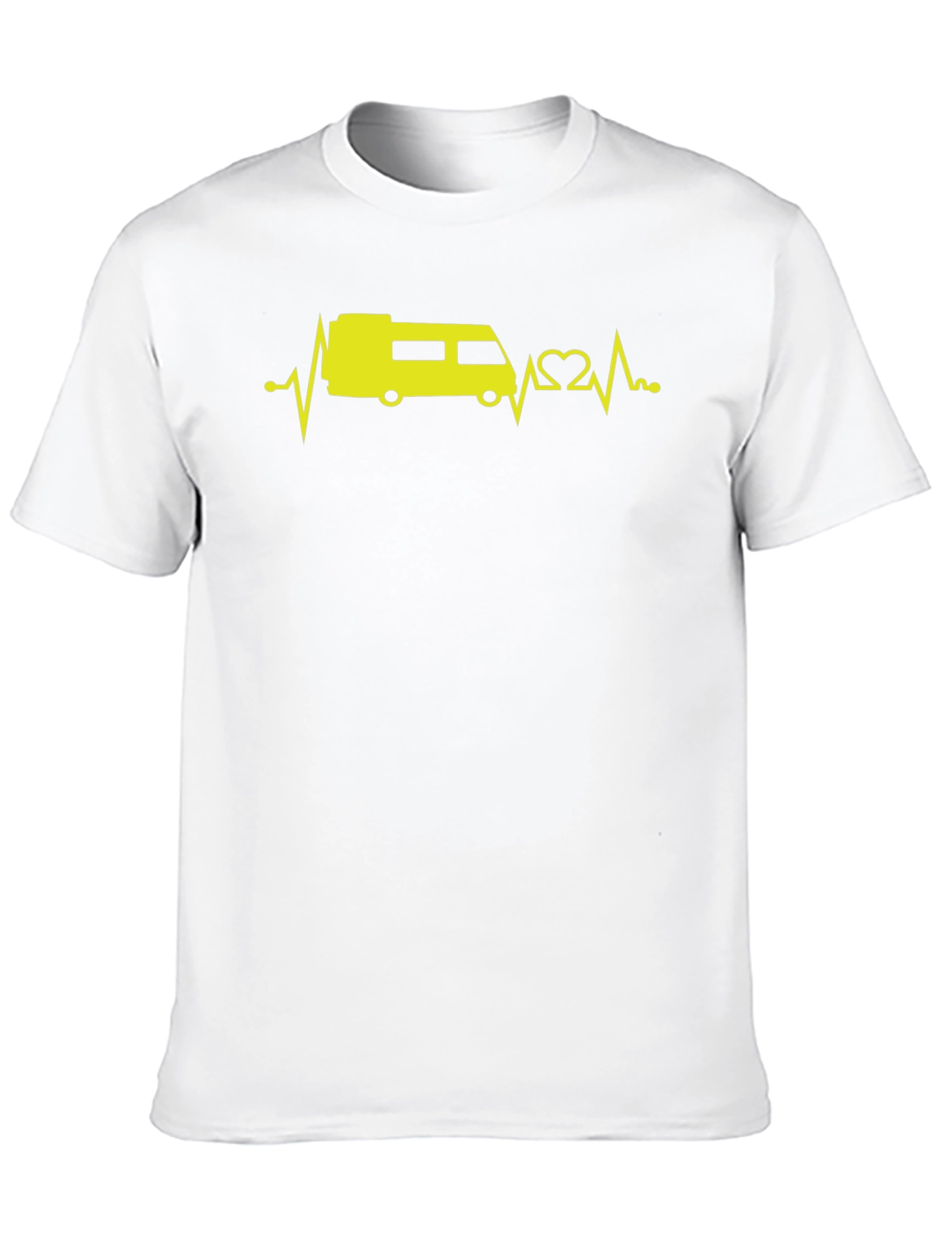 RV Heartbeat T-Shirt - Black Graphic Tee