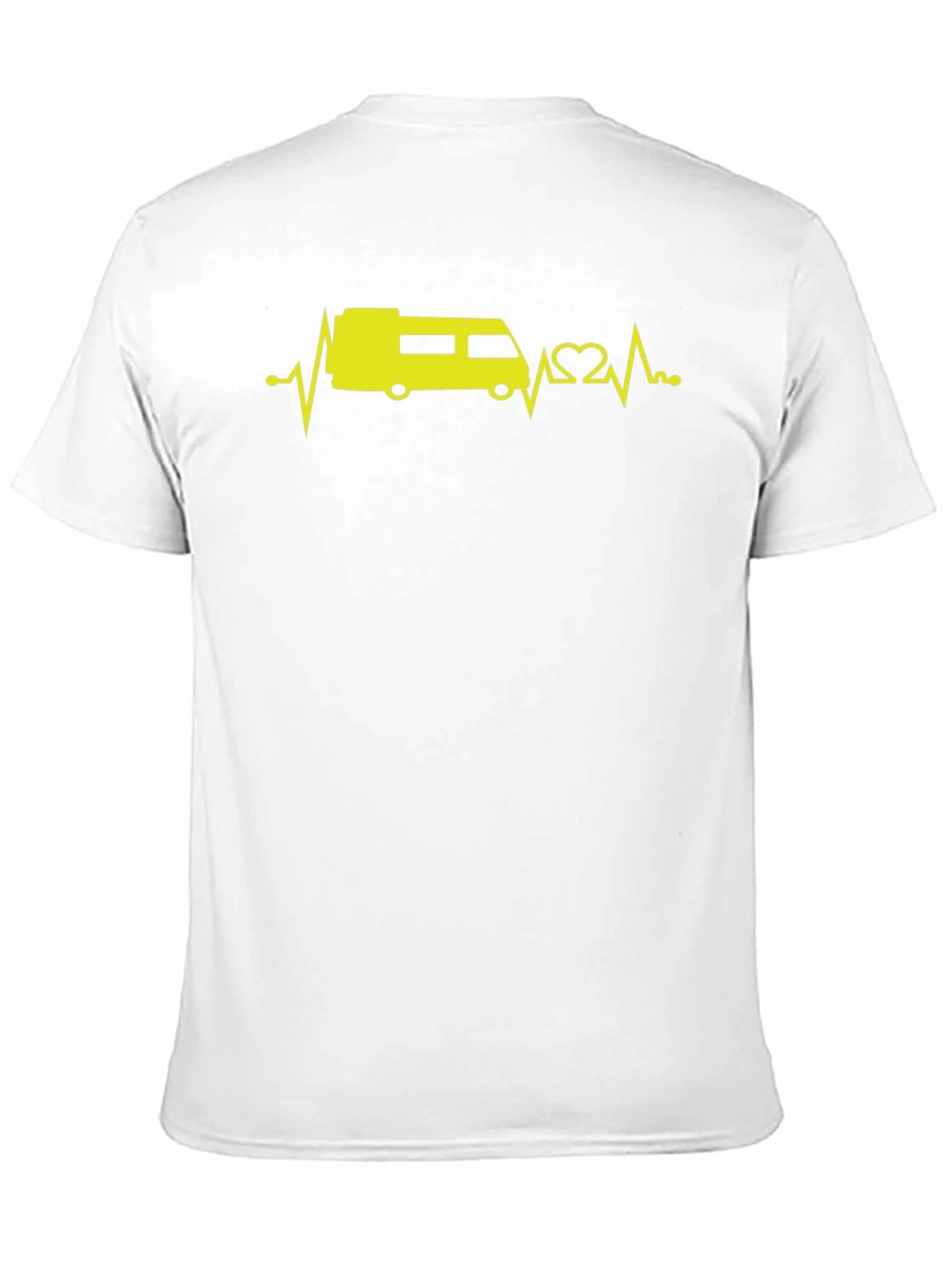 RV Heartbeat T-Shirt - Black Graphic Tee