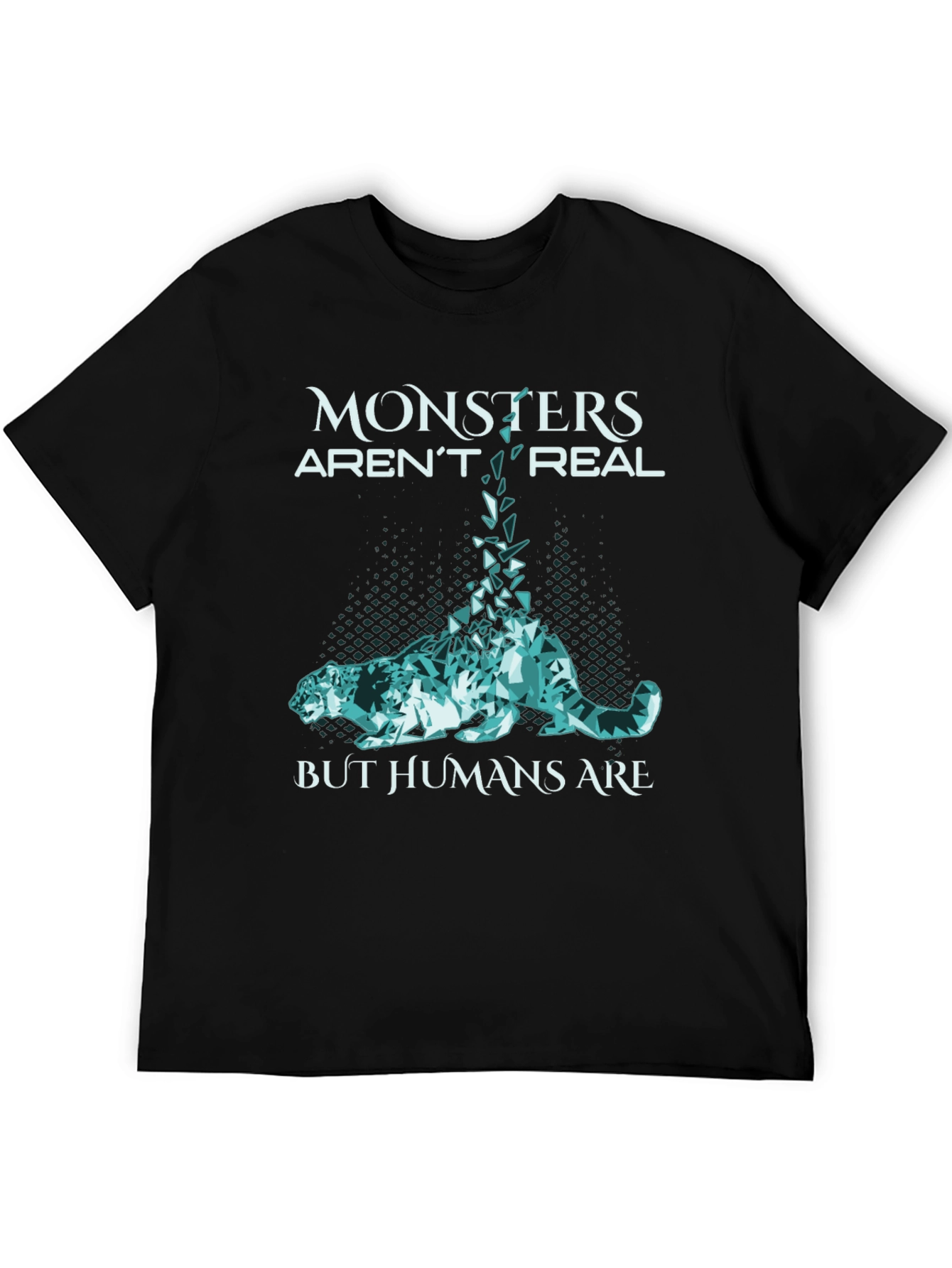 Monsters Arent Real Graphic Tee - Menswear