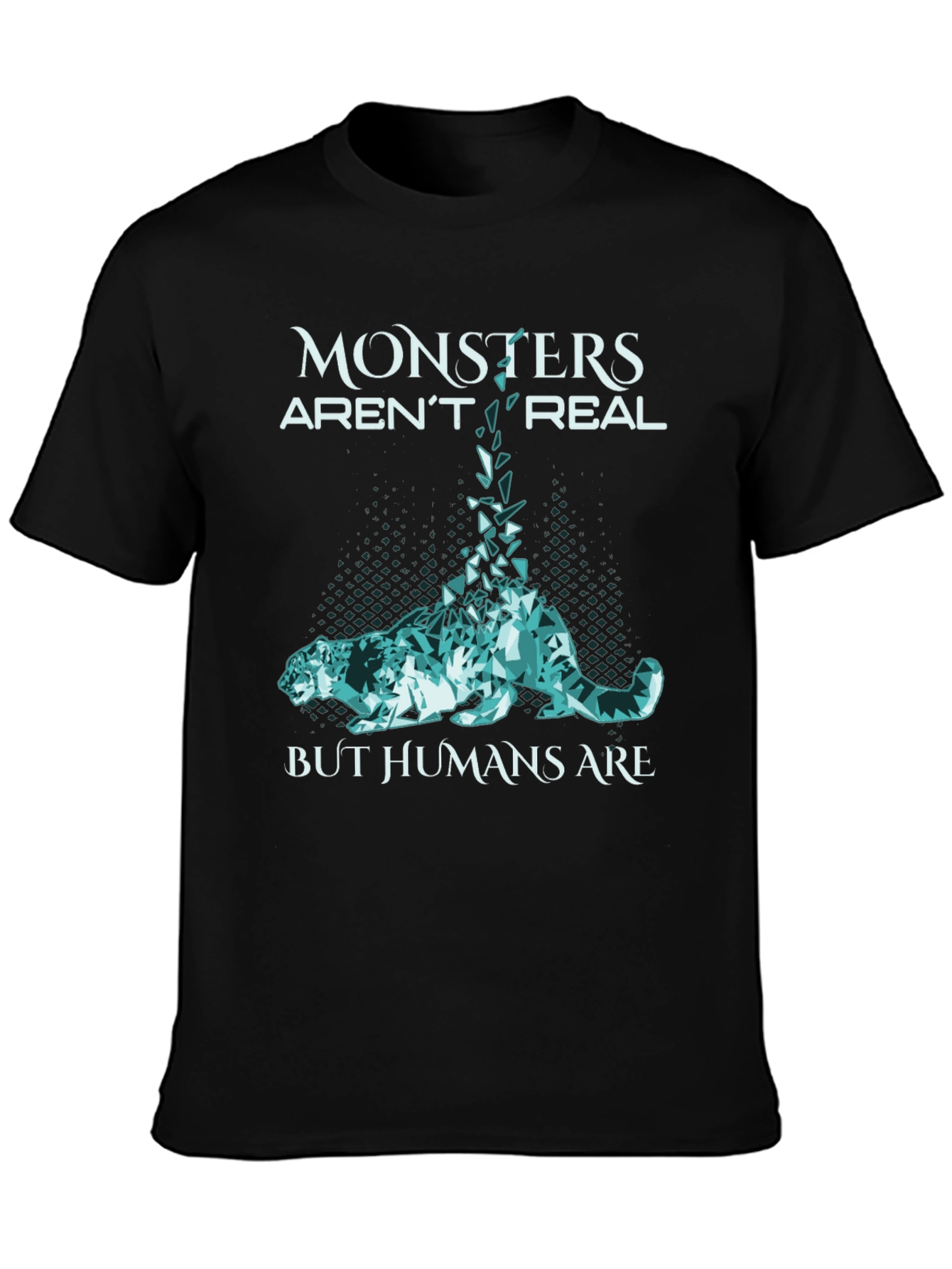 Monsters Arent Real Graphic Tee - Menswear