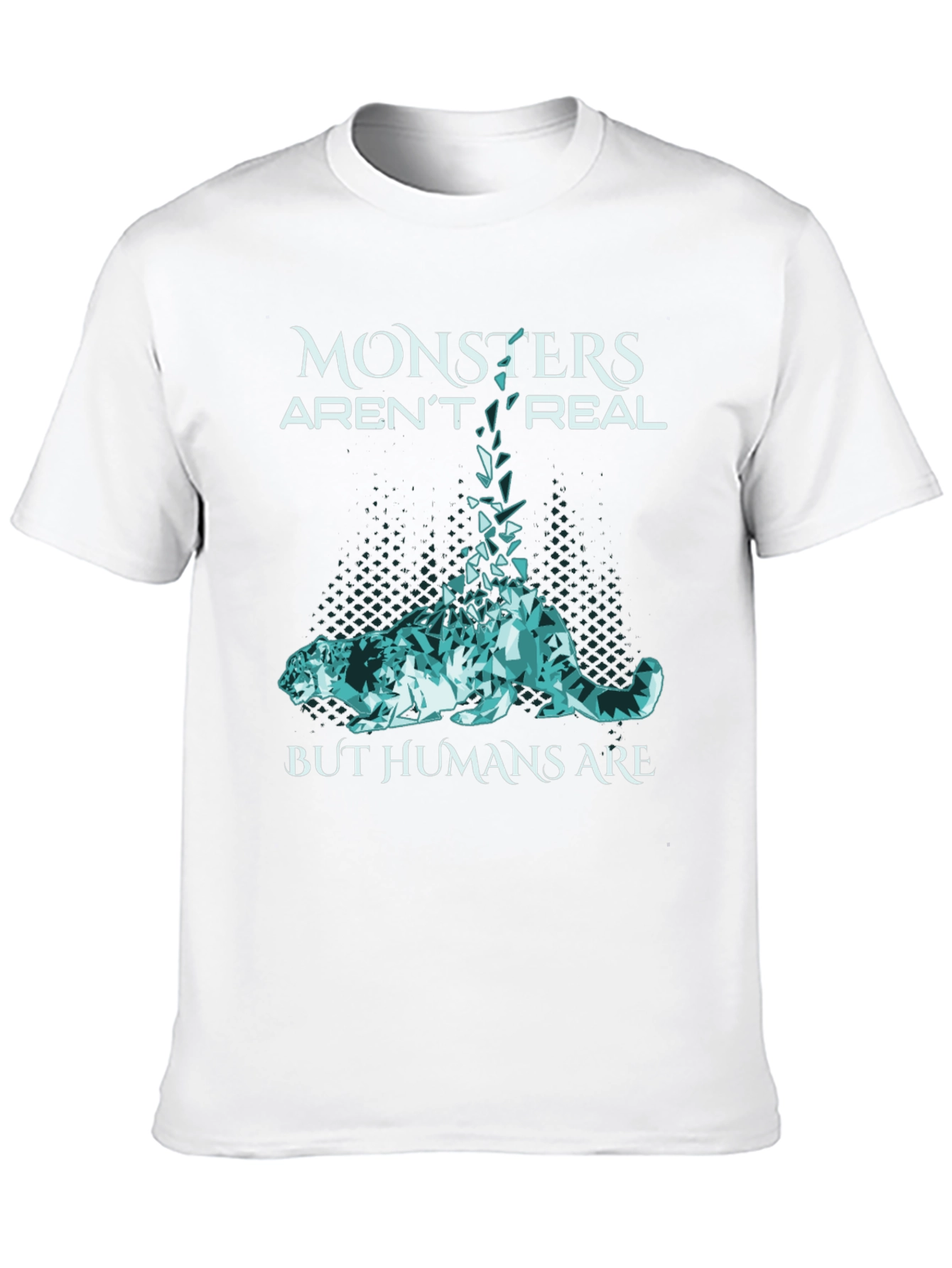 Monsters Arent Real Graphic Tee - Menswear