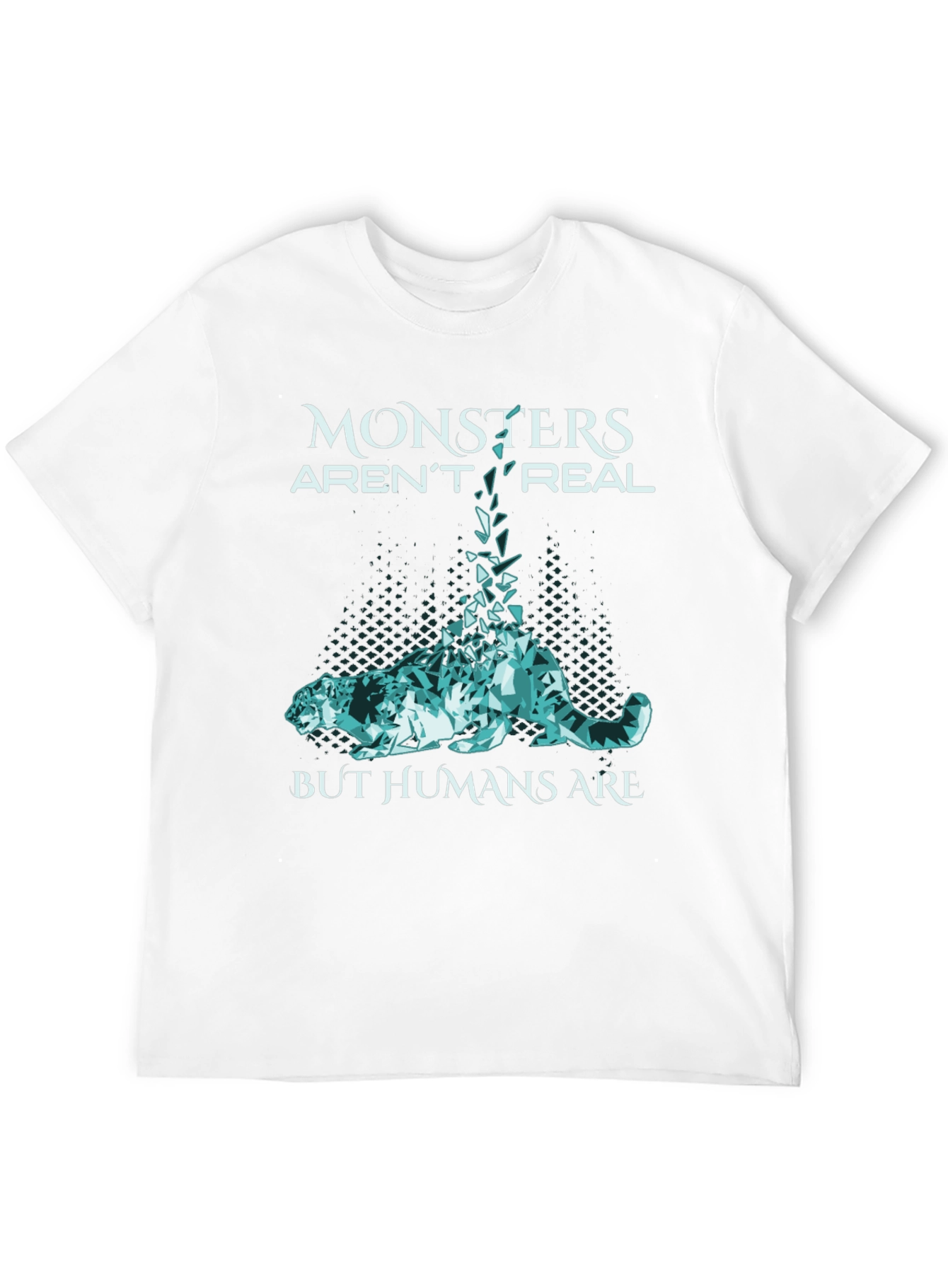 Monsters Arent Real Graphic Tee - Menswear