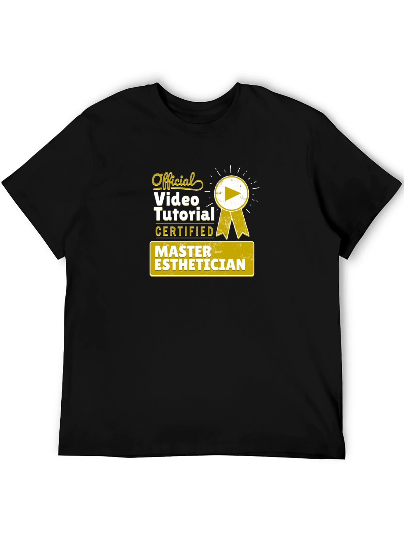 Official Master Esthetician Video Tutorial Certified T-Shirt