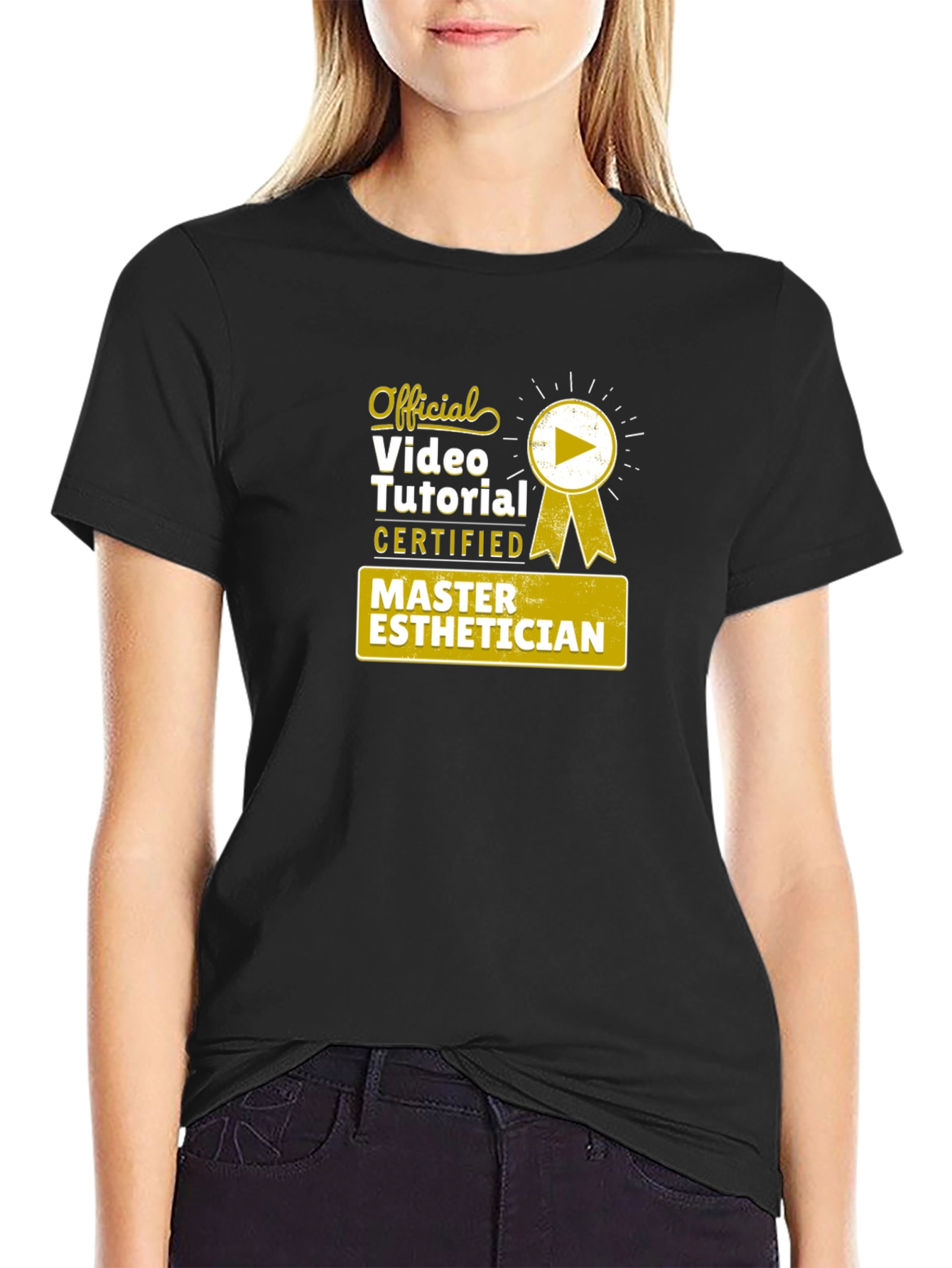 Official Master Esthetician Video Tutorial Certified T-Shirt
