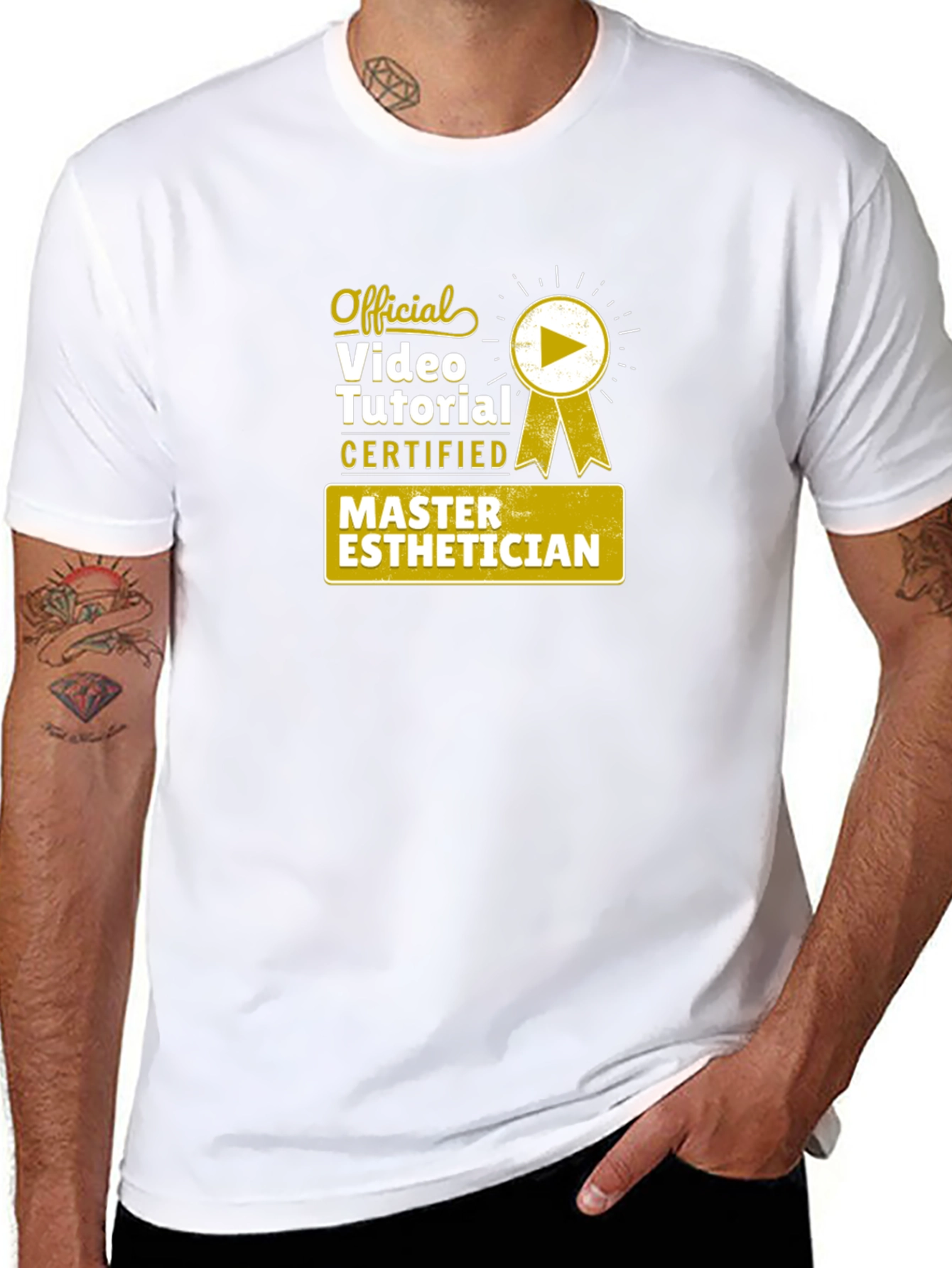 Official Master Esthetician Video Tutorial Certified T-Shirt