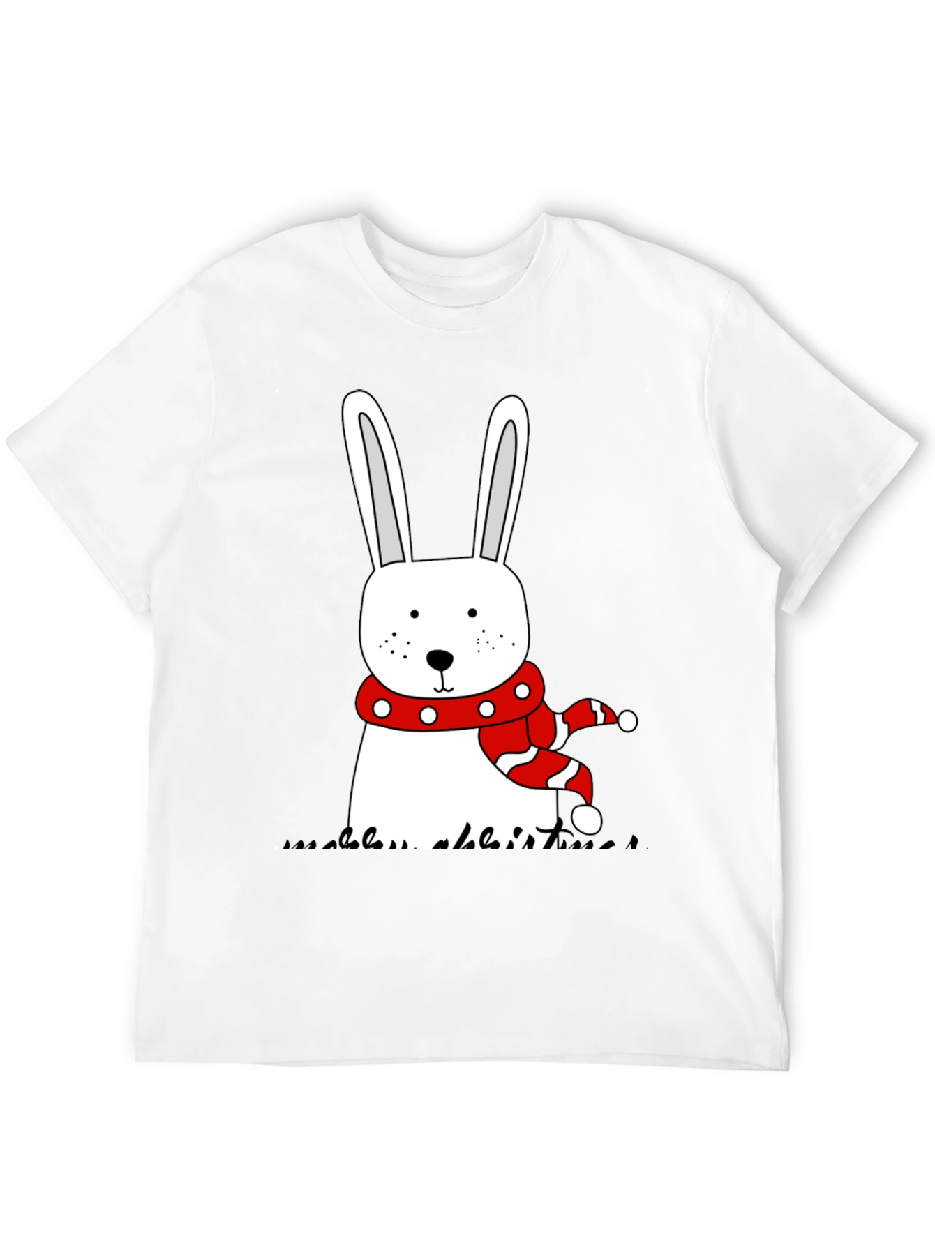 Rabbit Christmas Holiday T-Shirt