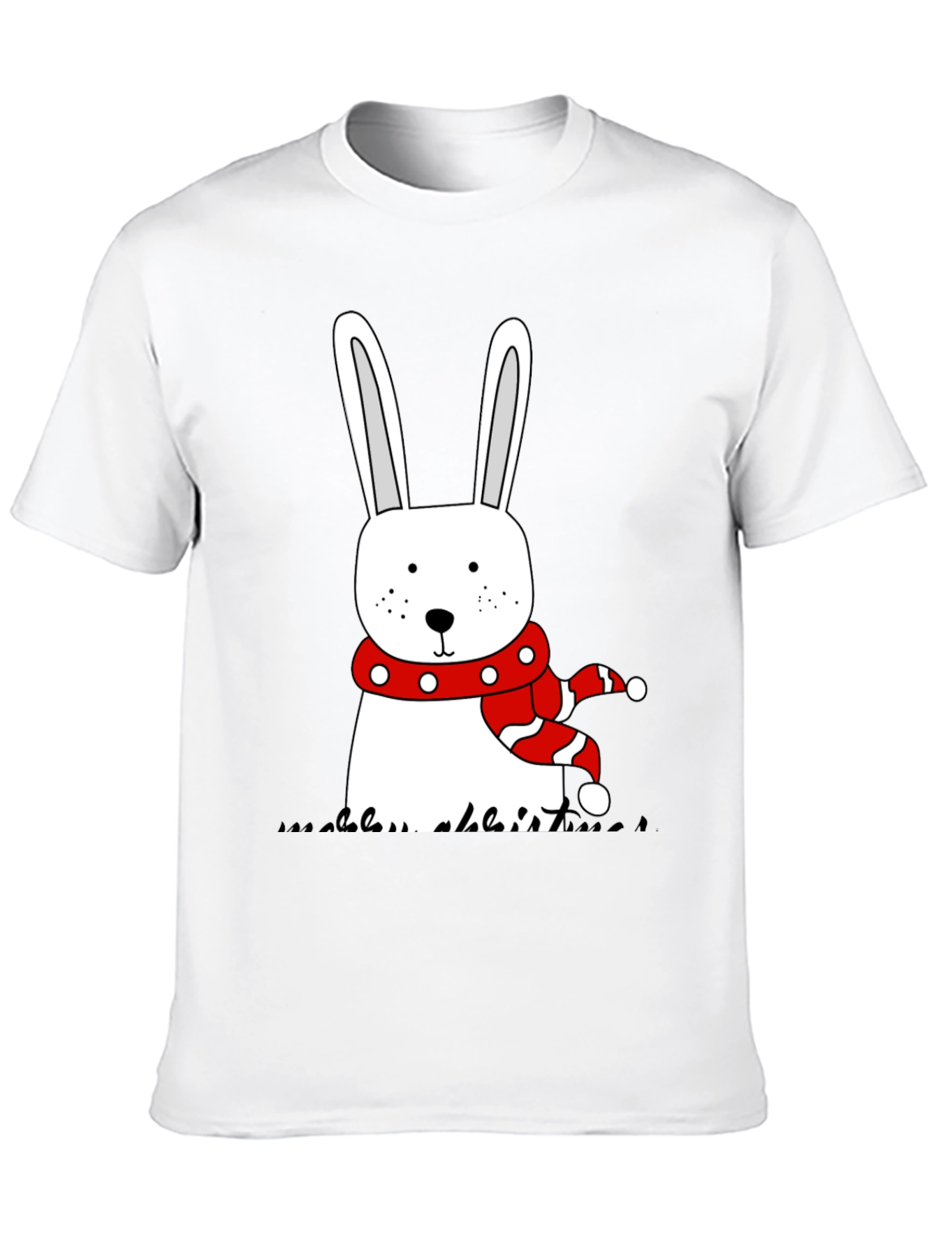 Rabbit Christmas Holiday T-Shirt