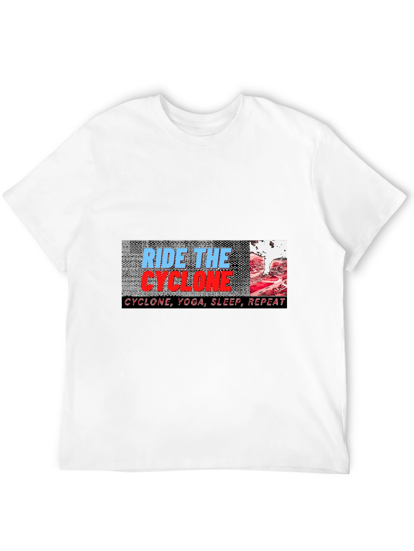 Ride the Cyclone Graphic Tee - Yoga Sleep Repeat