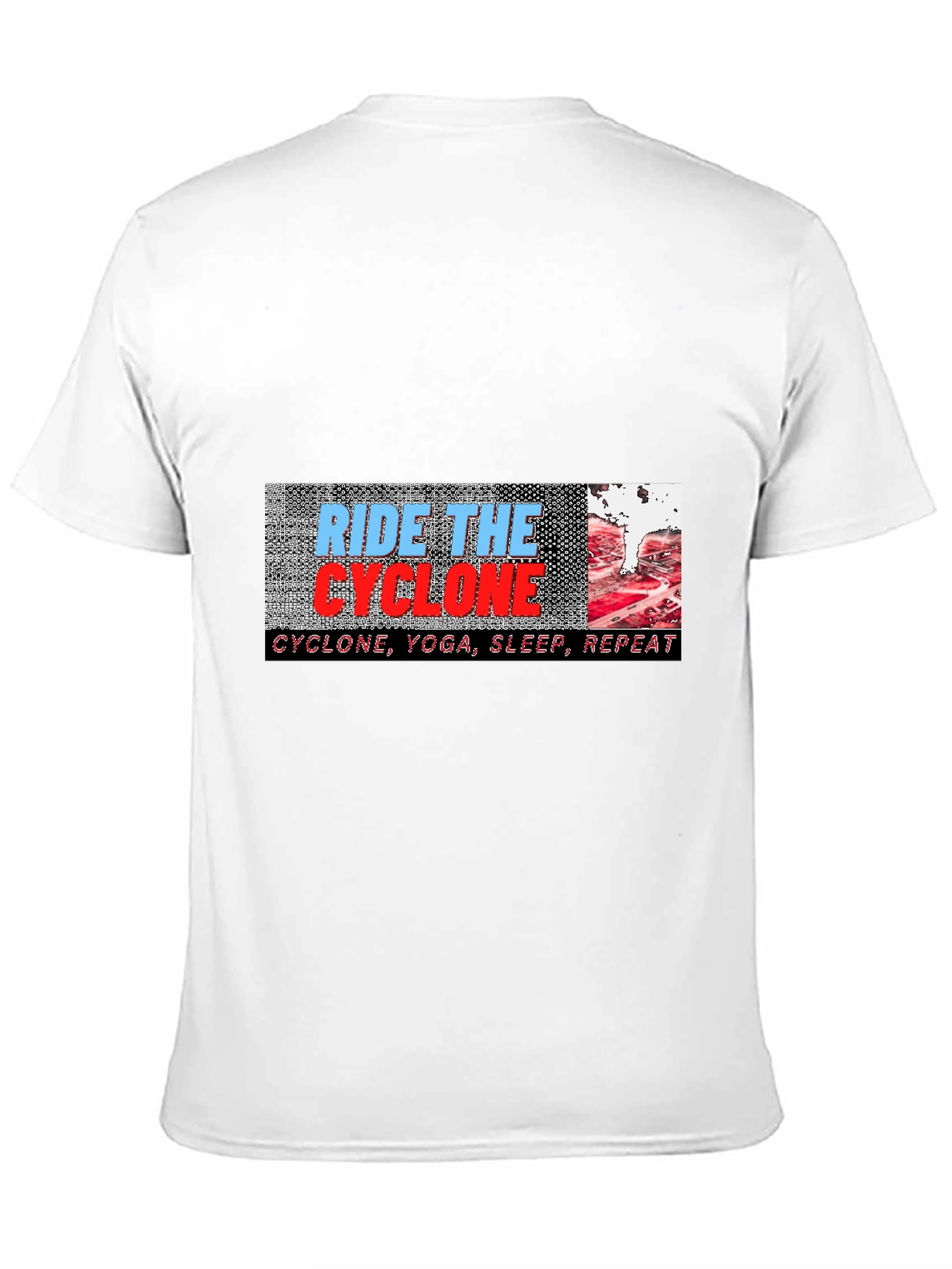 Ride the Cyclone Graphic Tee - Yoga Sleep Repeat