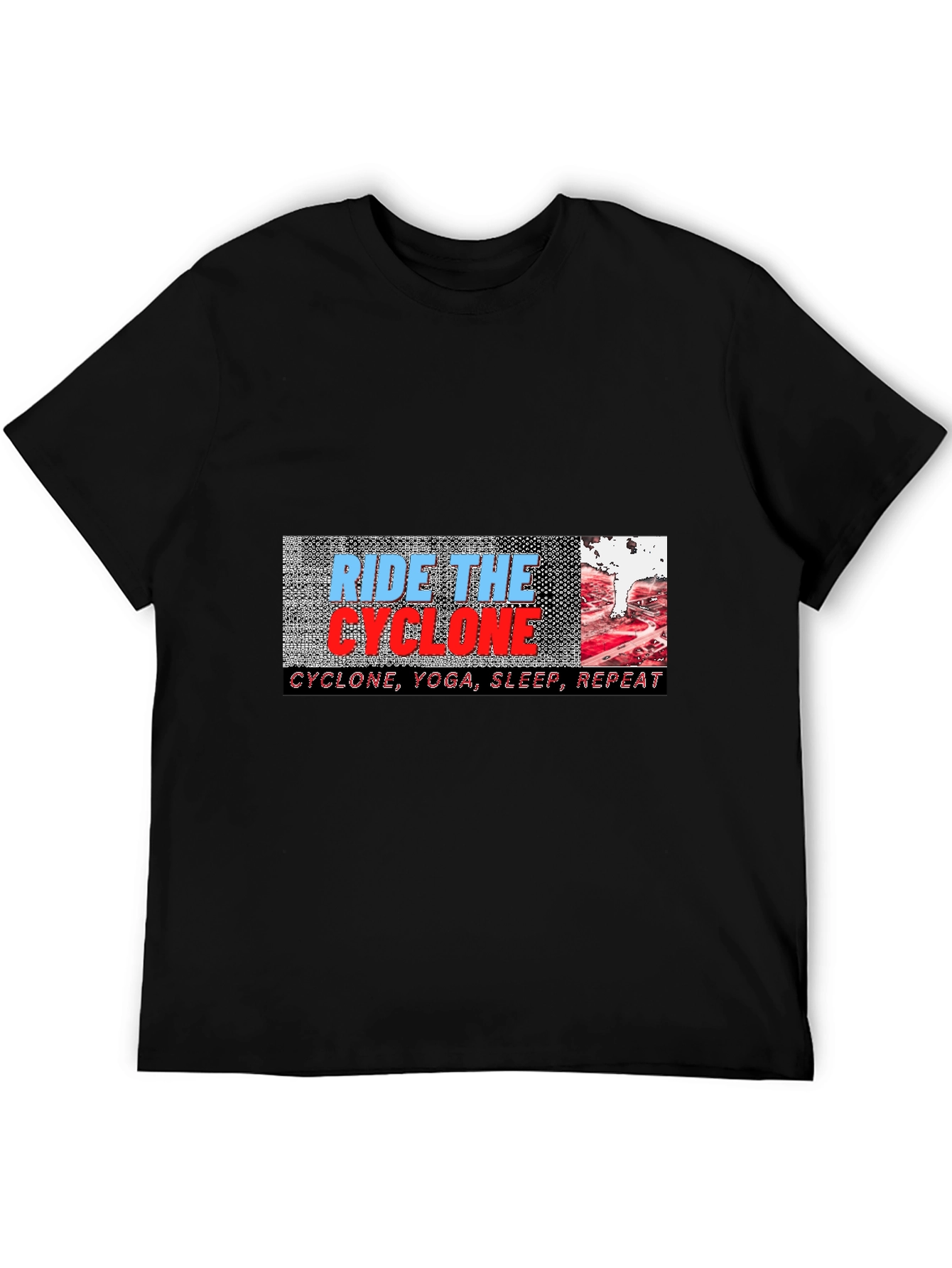 Ride the Cyclone Graphic Tee - Yoga Sleep Repeat