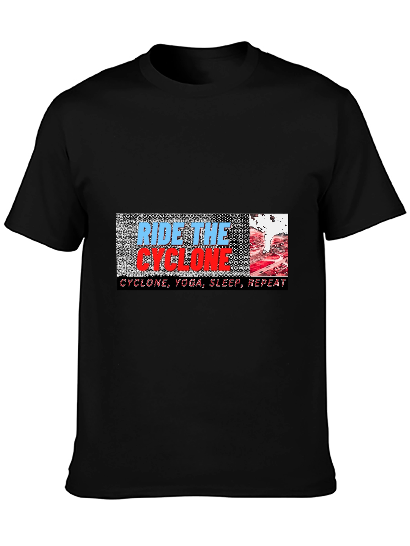Ride the Cyclone Graphic Tee - Yoga Sleep Repeat