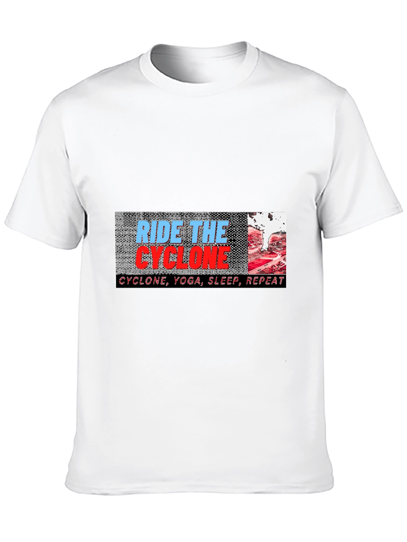 Ride the Cyclone Graphic Tee - Yoga Sleep Repeat