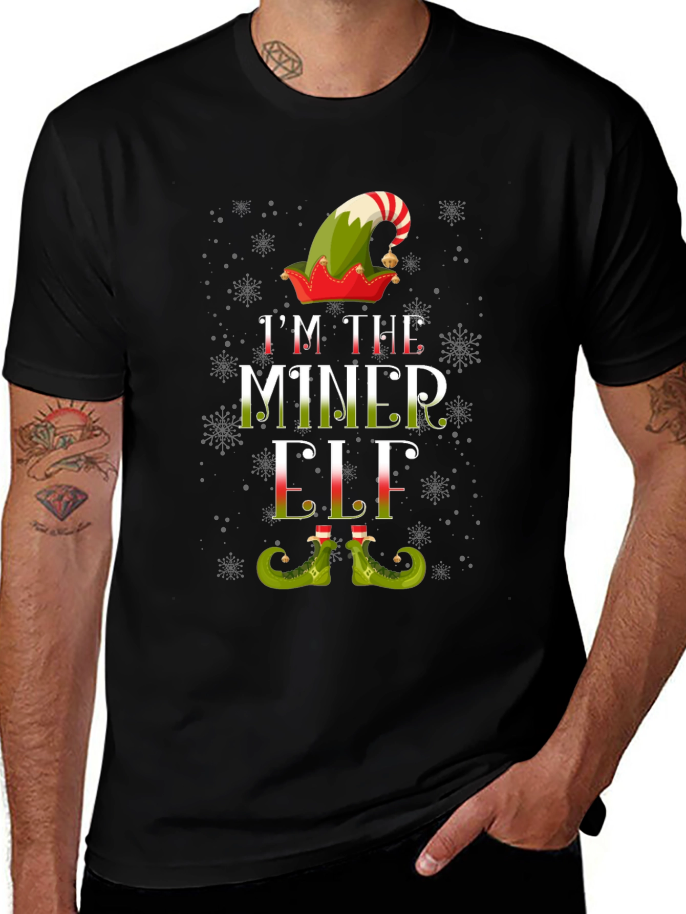 Im the Miner Elf Christmas T-Shirt