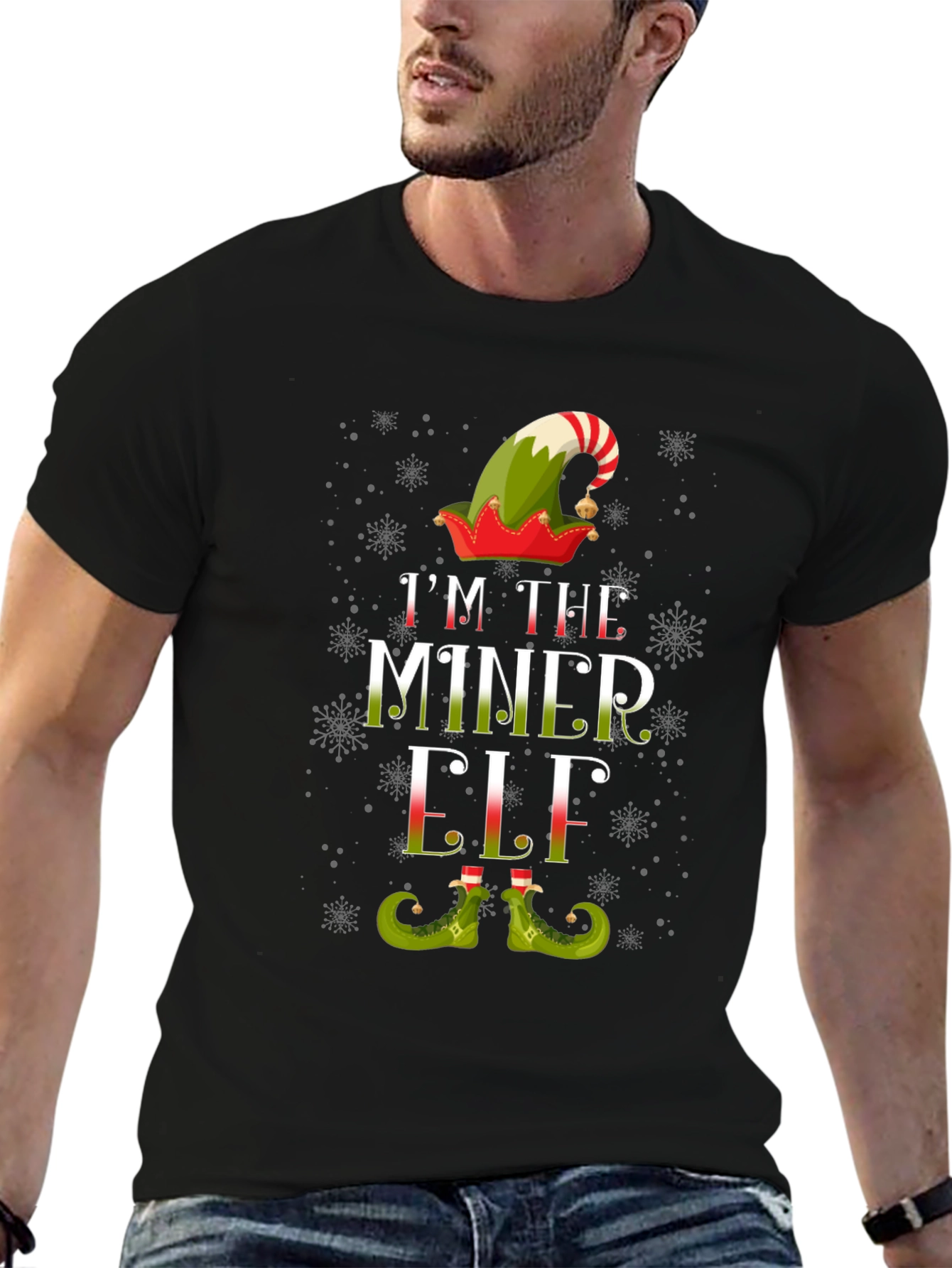 Im the Miner Elf Christmas T-Shirt