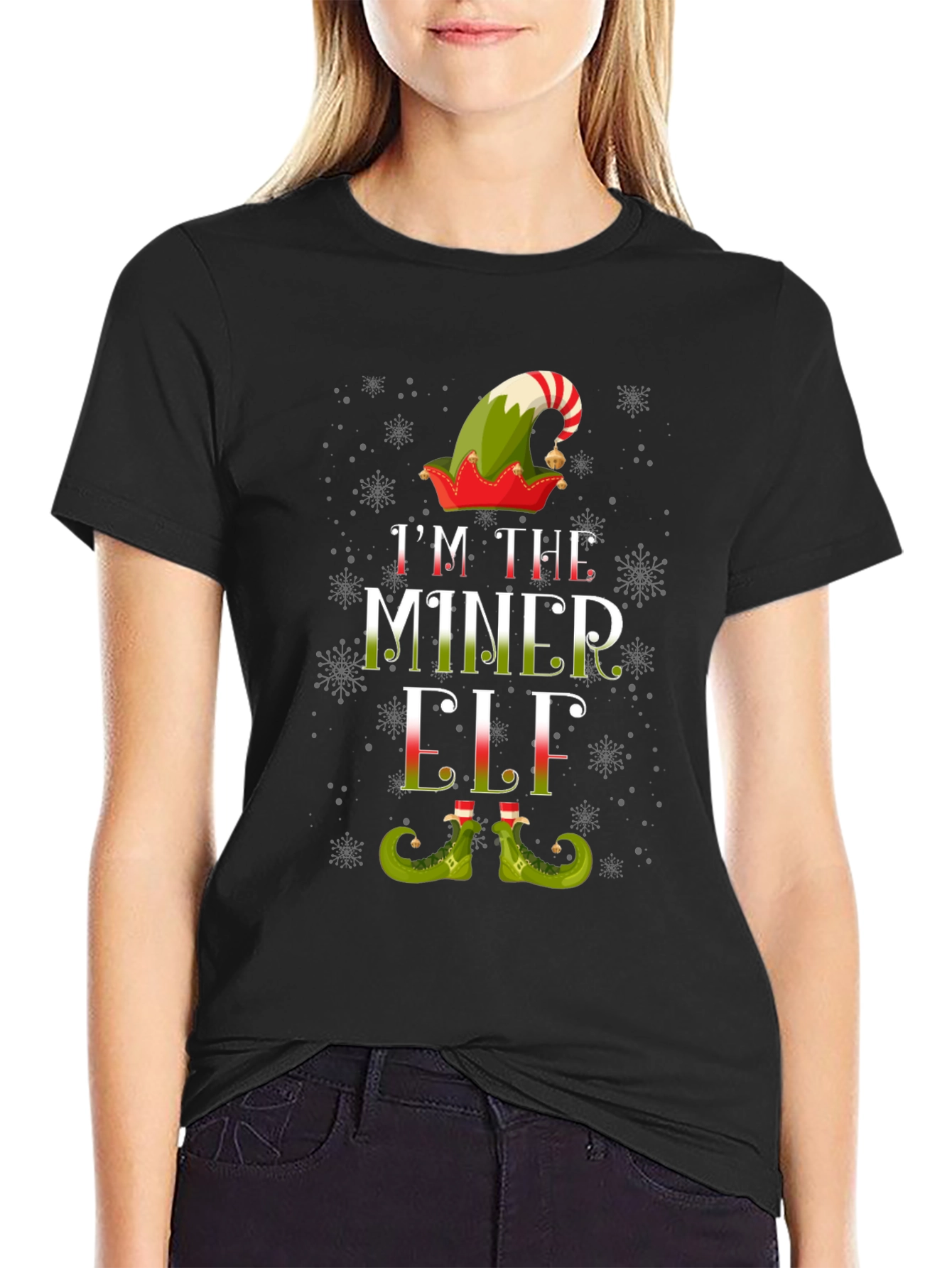 Im the Miner Elf Christmas T-Shirt