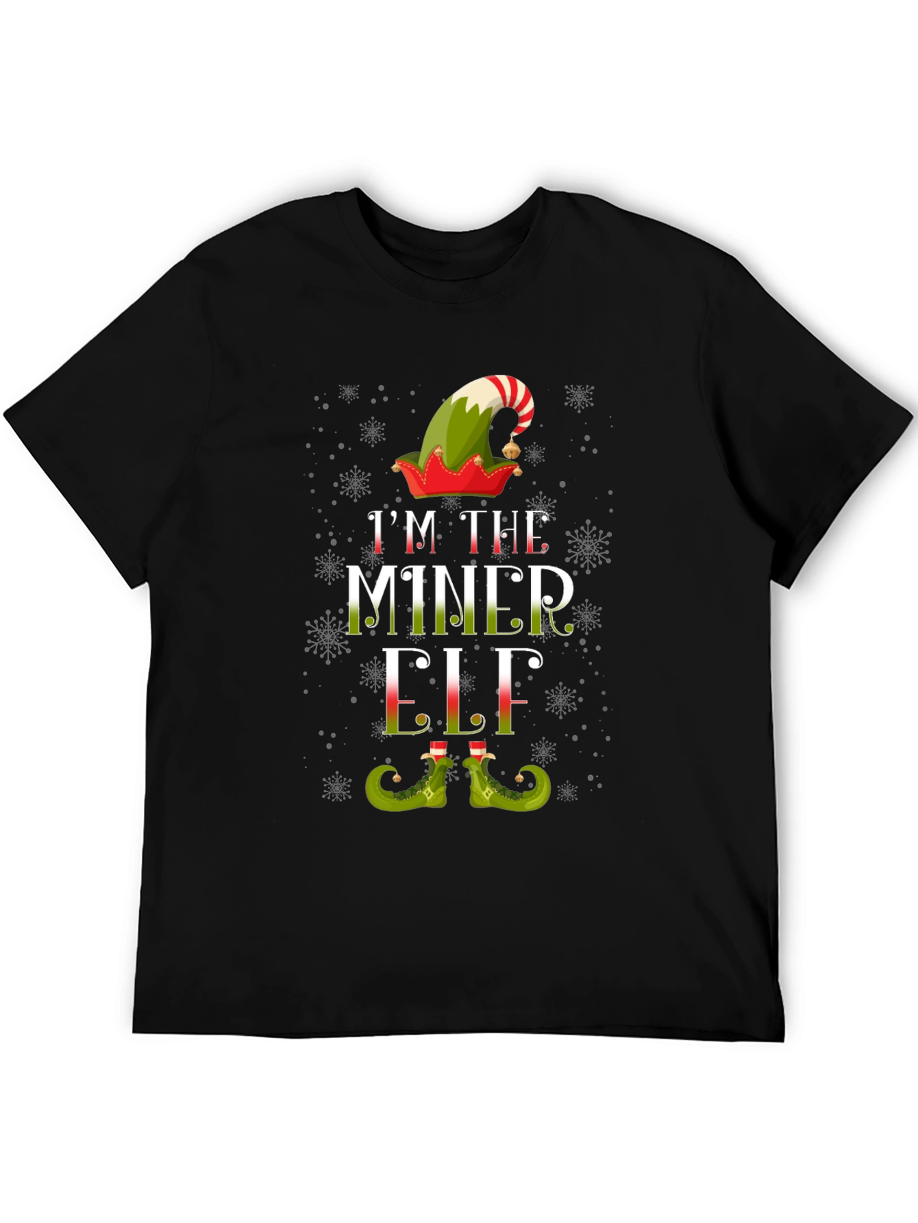 Im the Miner Elf Christmas T-Shirt
