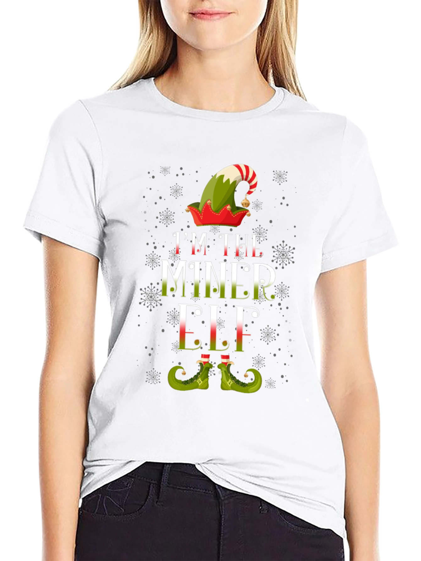 Im the Miner Elf Christmas T-Shirt
