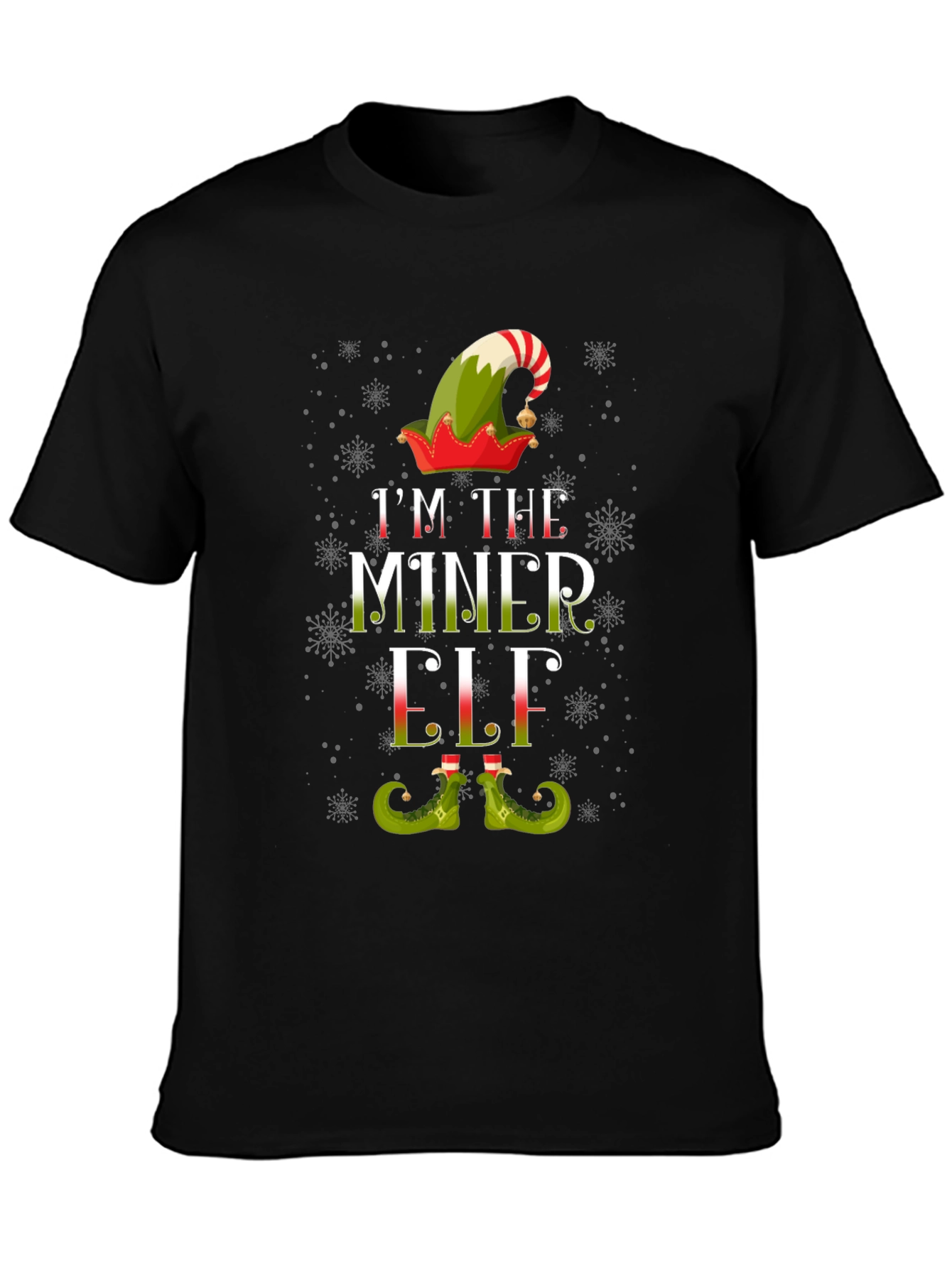 Im the Miner Elf Christmas T-Shirt