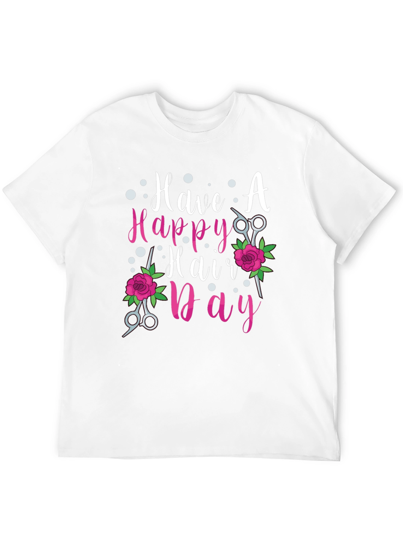 Happy Hair Day Tee - Salon Style Shirt