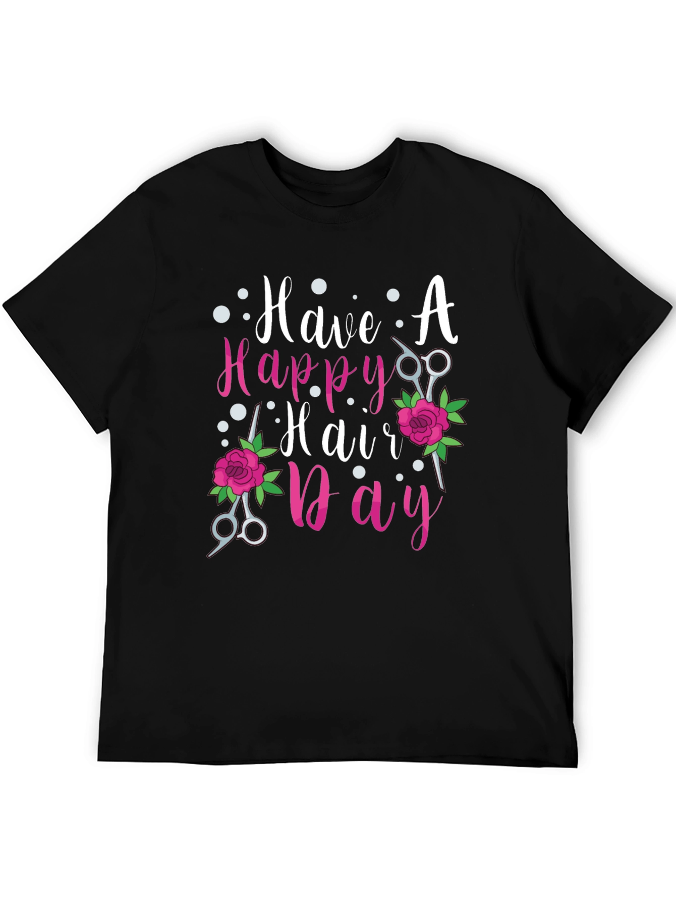Happy Hair Day Tee - Salon Style Shirt