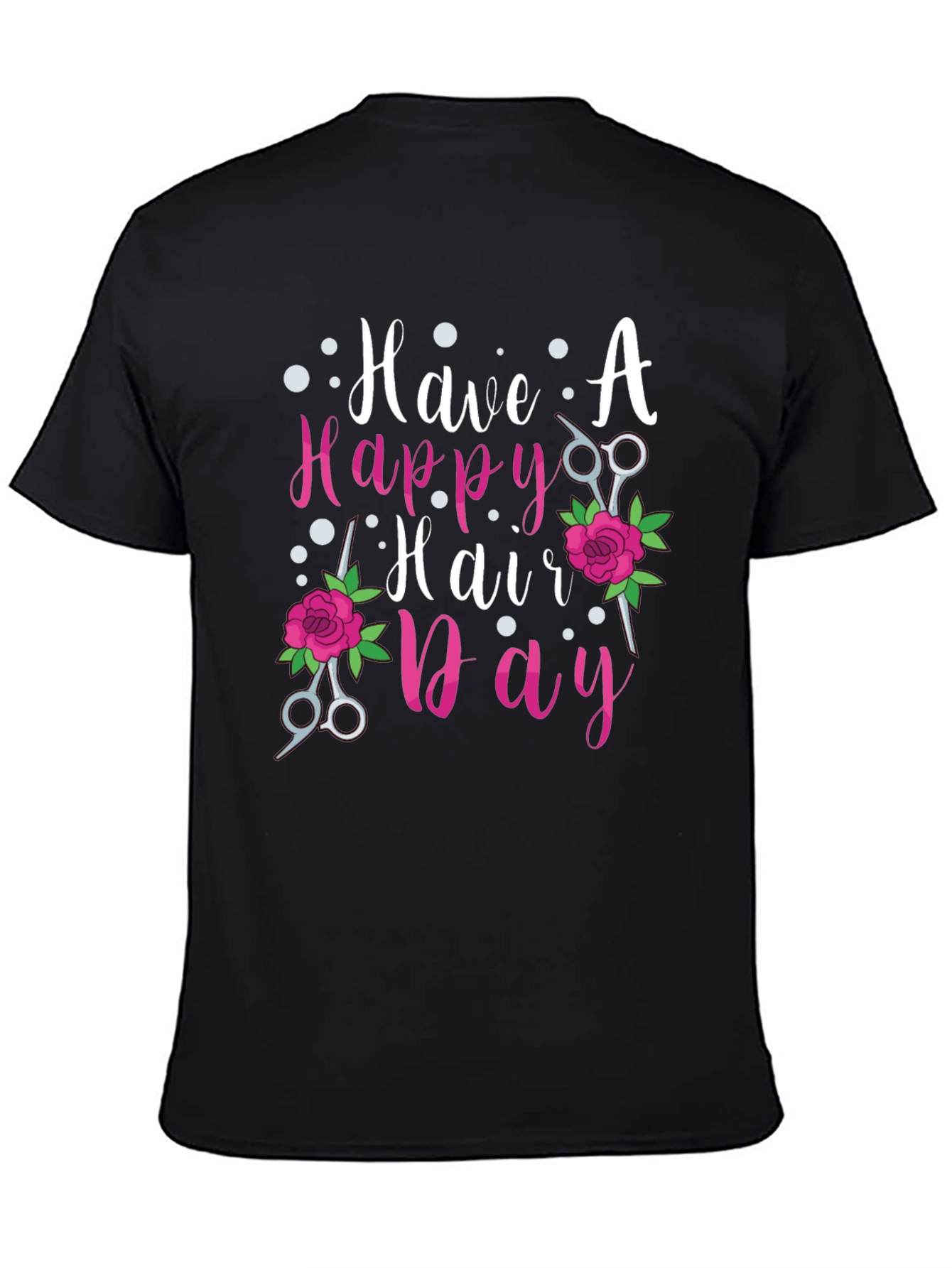 Happy Hair Day Tee - Salon Style Shirt
