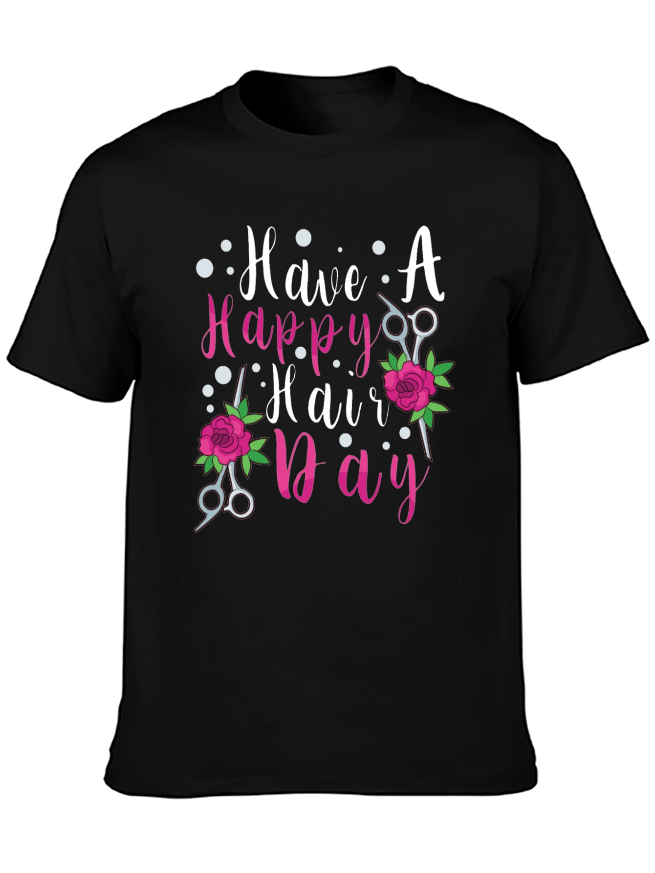 Happy Hair Day Tee - Salon Style Shirt